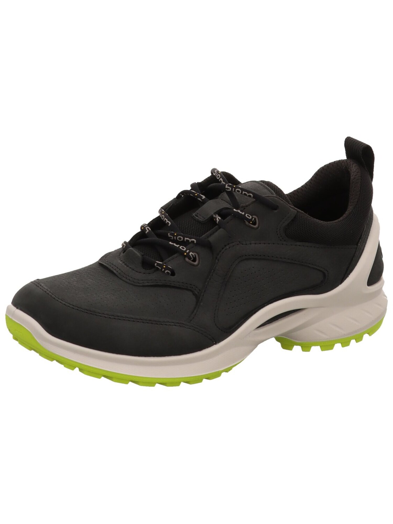 ECCO Zapatos con cordón 'Schnürschuh Herren 850814-02001 Echtleder in schwarz'  negro