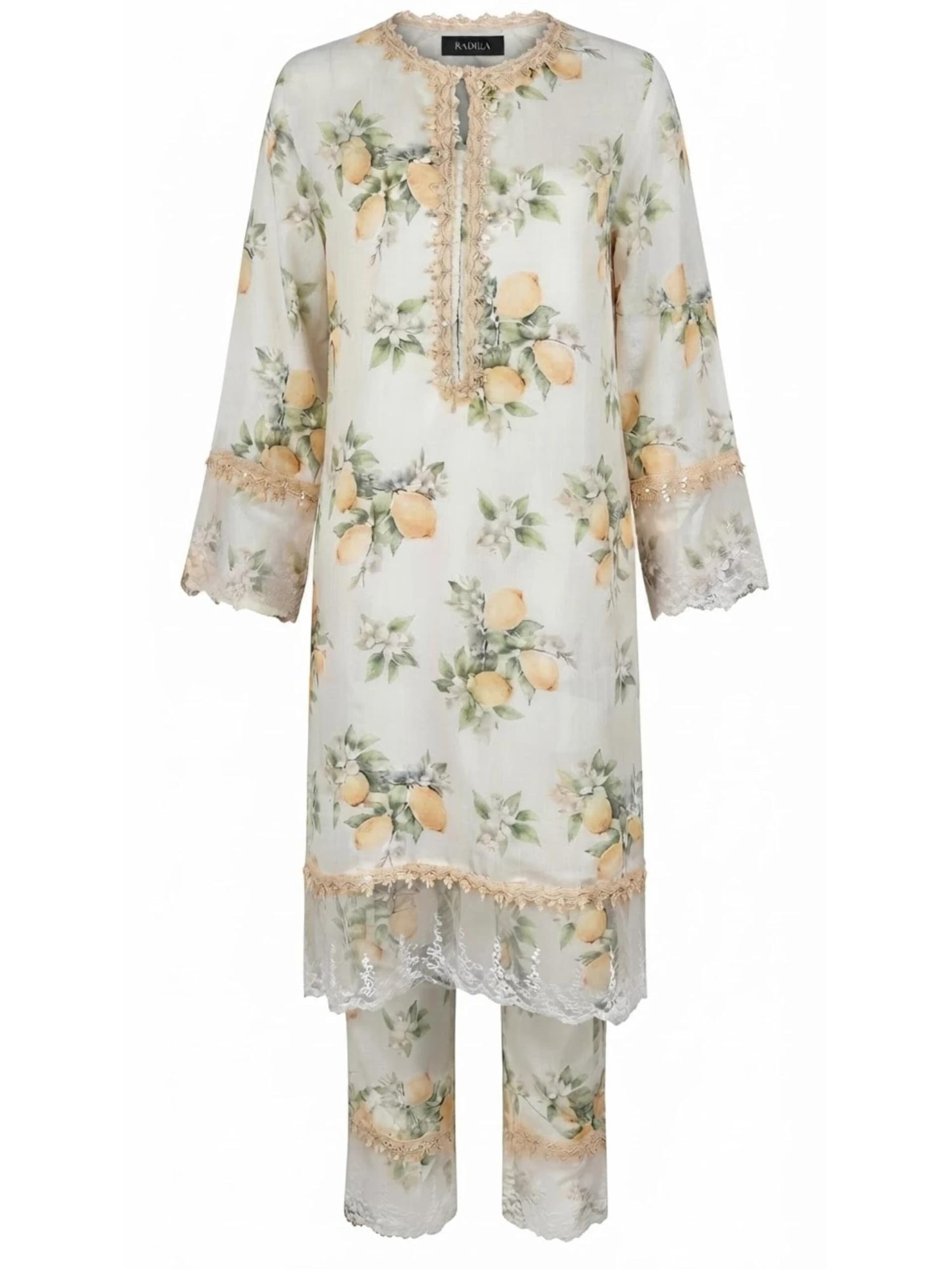 Radwa Tunika 'RADWA 2 PCs Women's Floral Co-ord Set' toppar & linnen