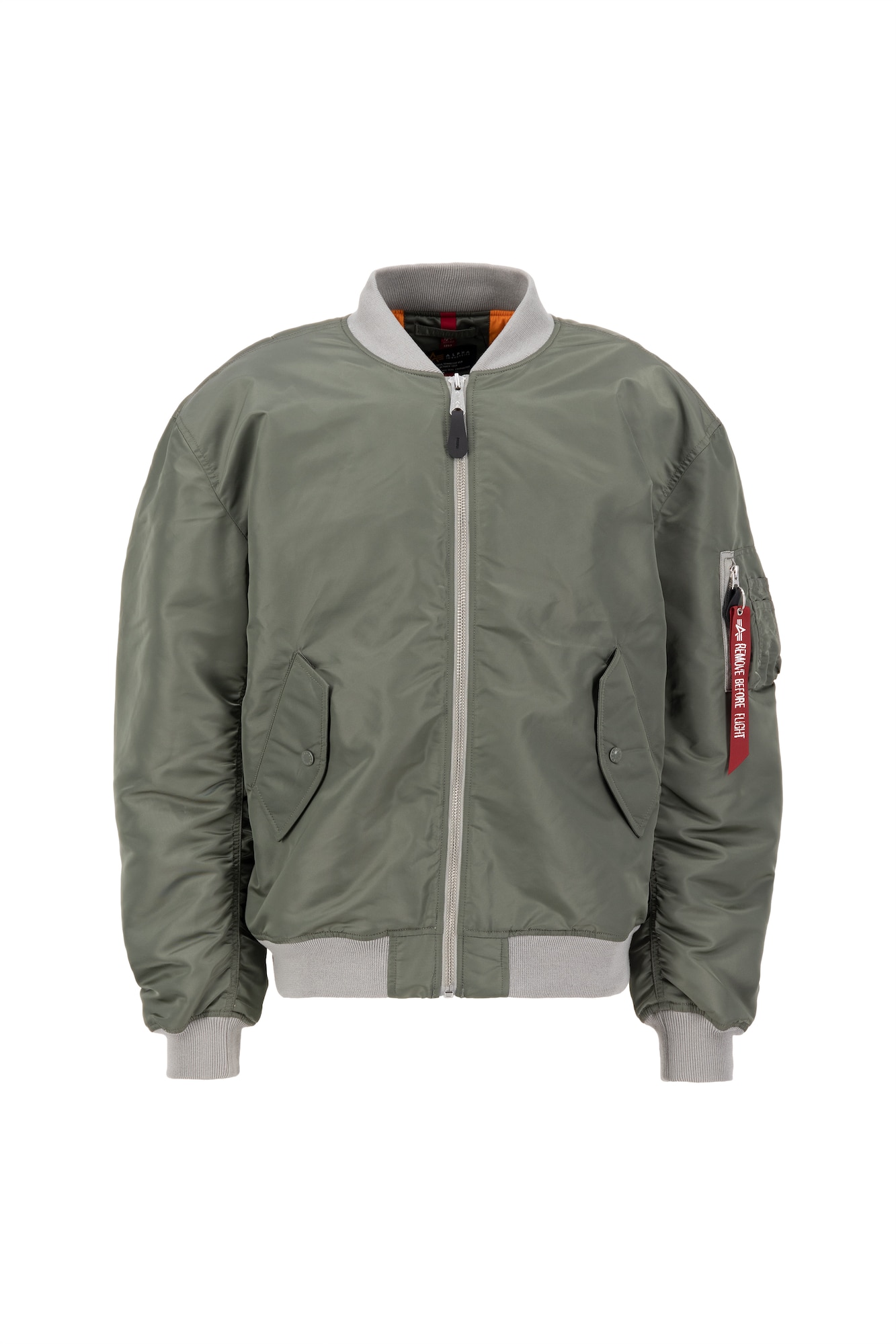 ALPHA INDUSTRIES Geacă de primăvară-toamnă  verde