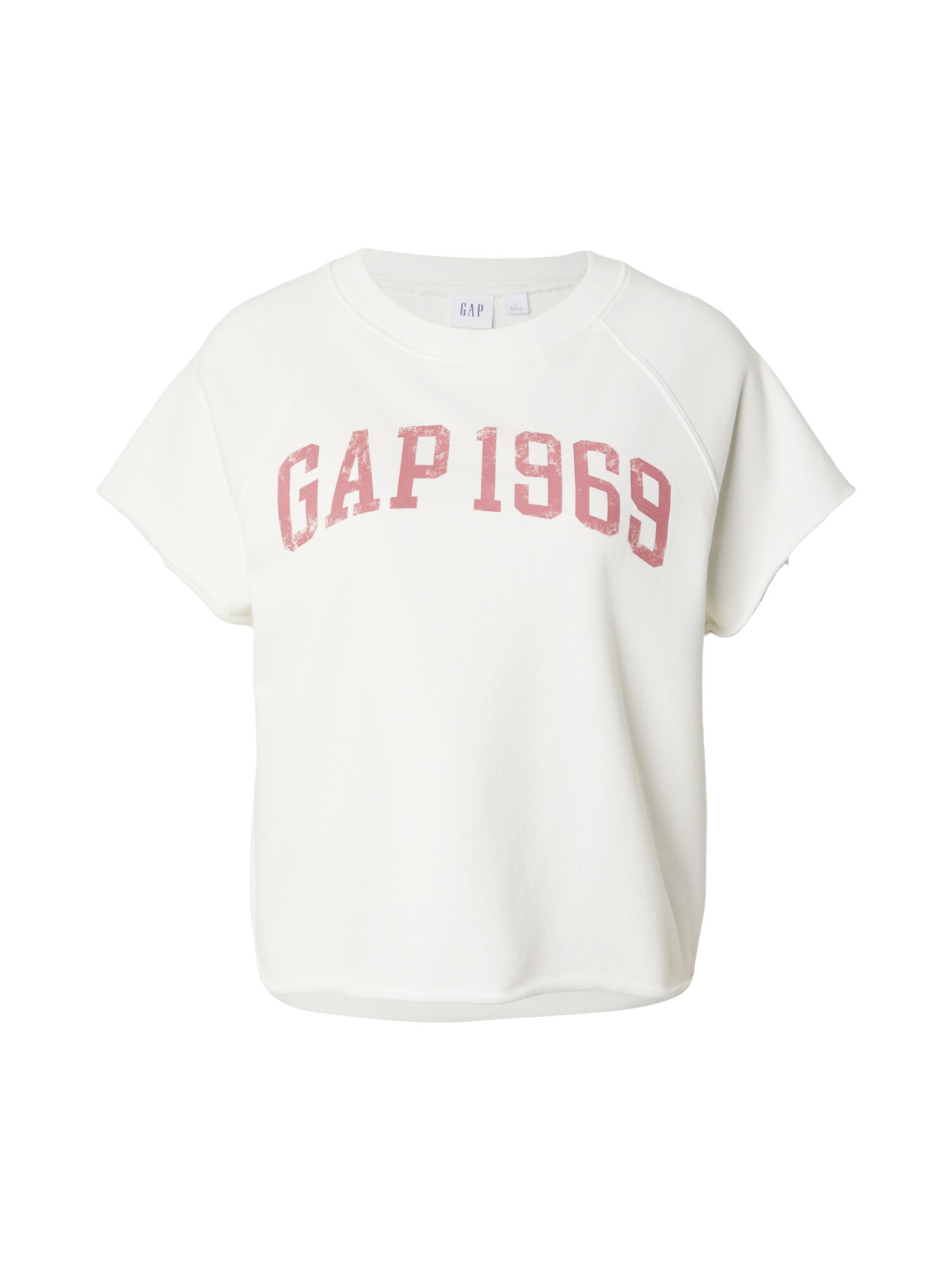 GAP Bluză de molton roz pitaya / alb