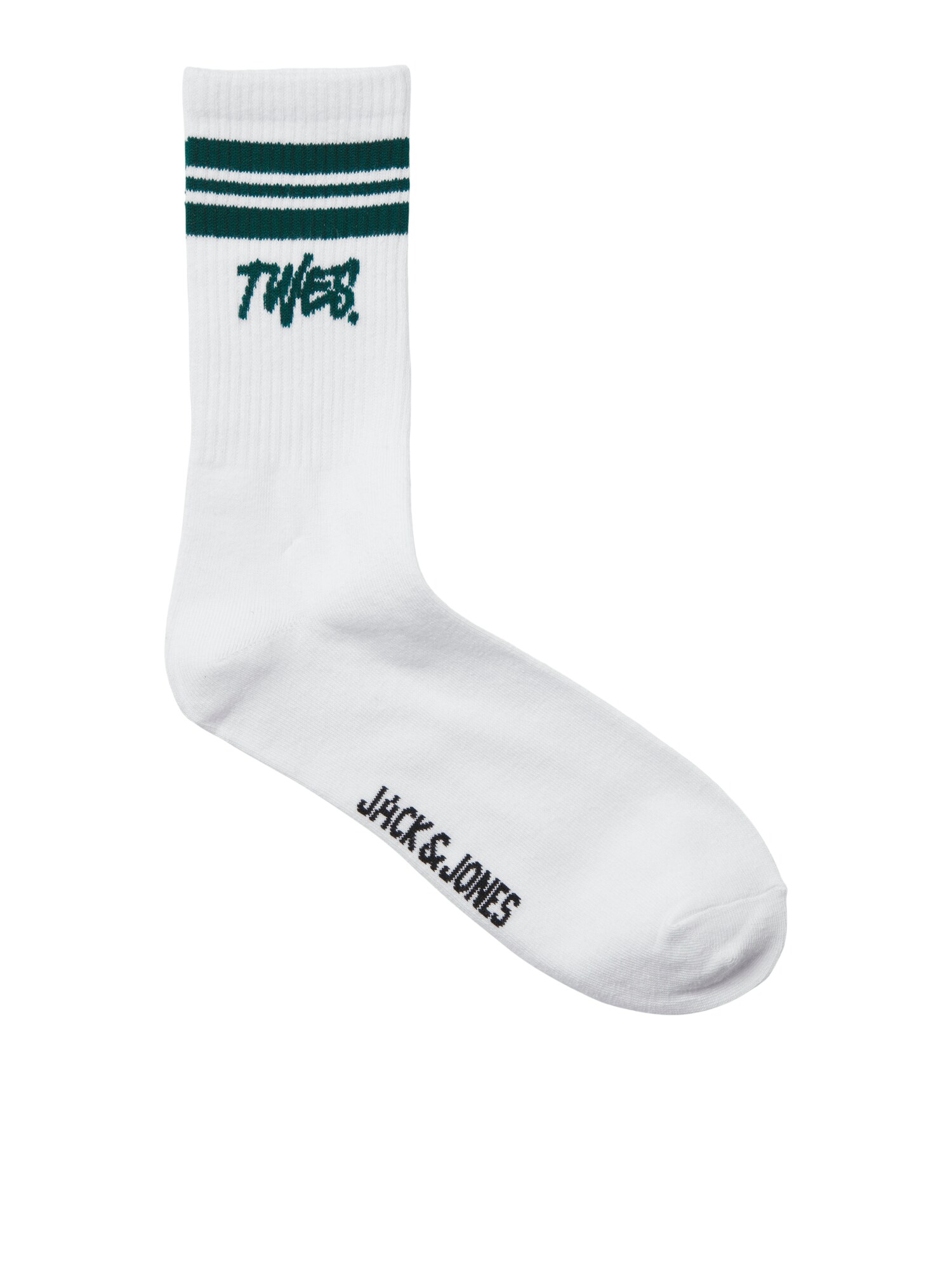 JACK & JONES Zokni 'JACTWES'  opál / fekete / fehér termék 2. képe