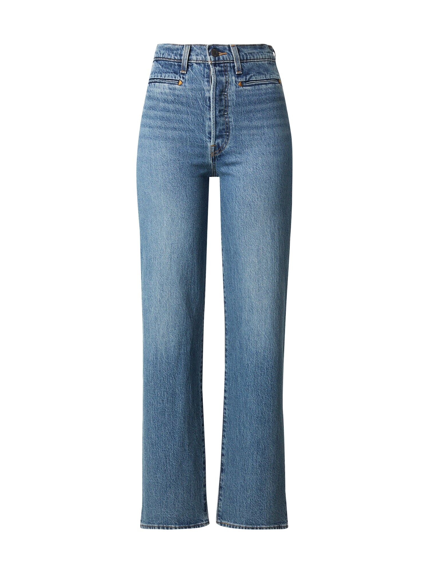 LEVIS ® Jeans RIBCAGE WESTERN  albastru denim
