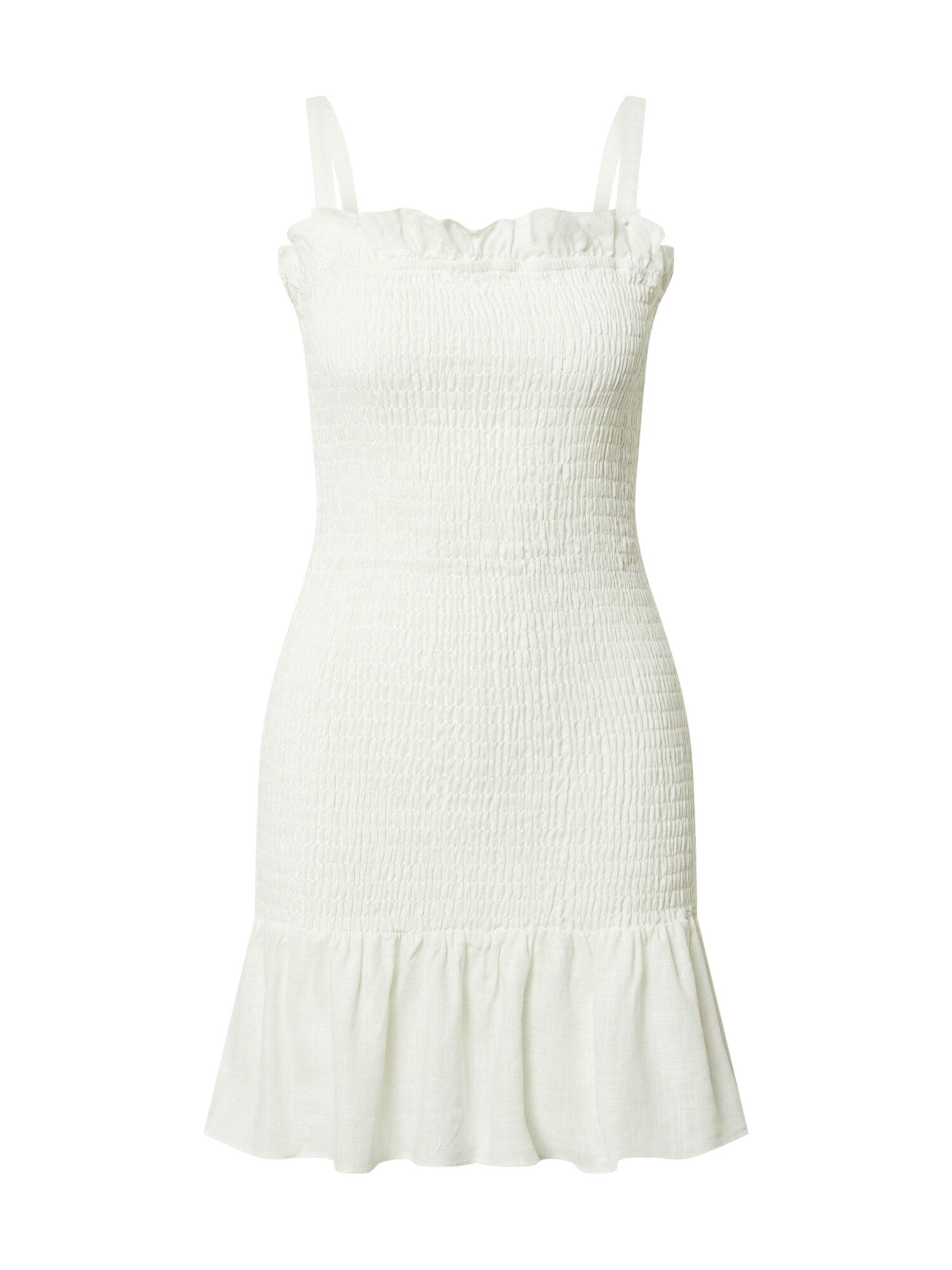 GLAMOROUS Rochie  alb murdar