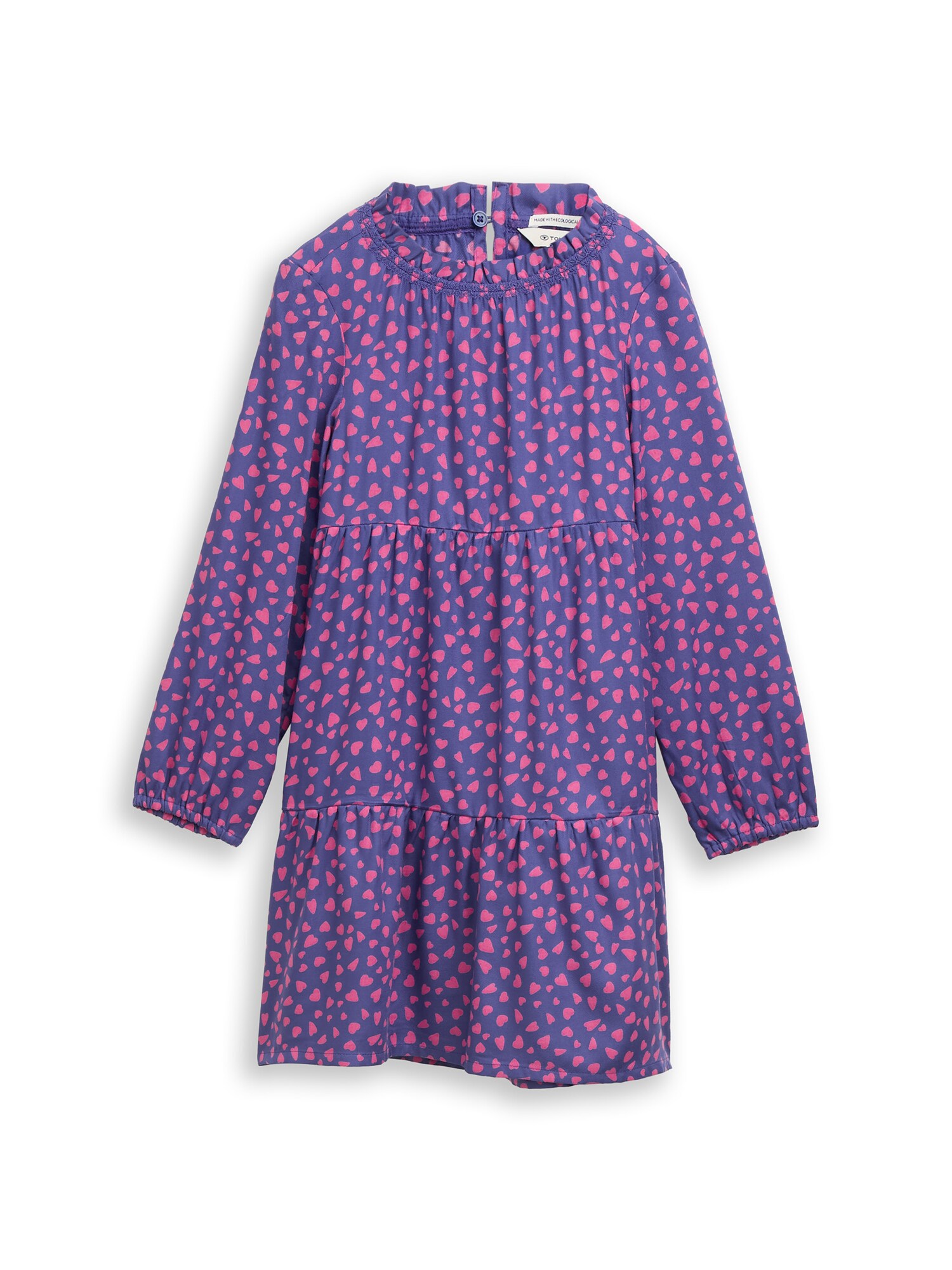 TOM TAILOR Rochie  albastru închis / roz