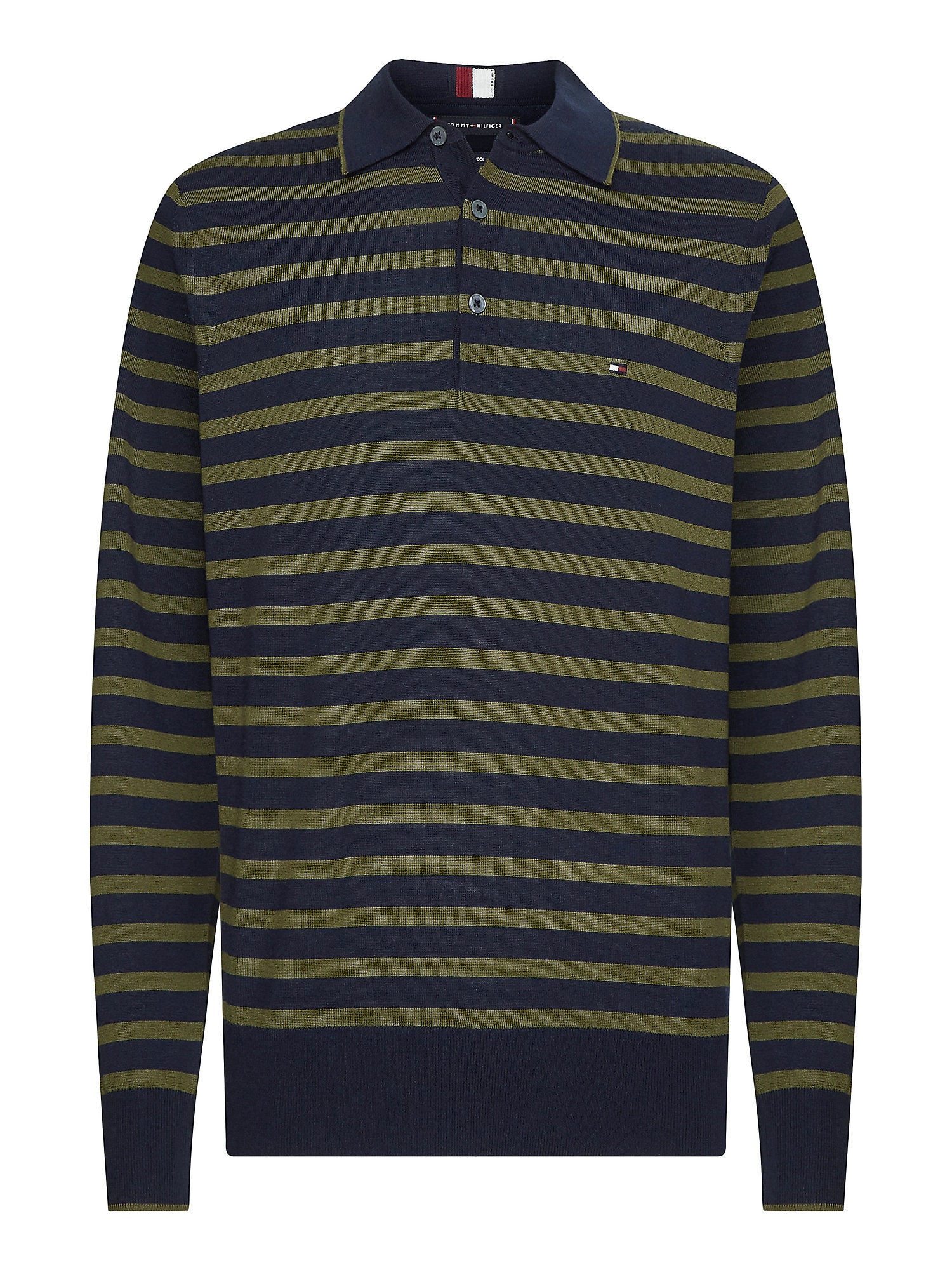 Tommy Hilfiger TOMMY HILFIGER Shirt grün / schwarz