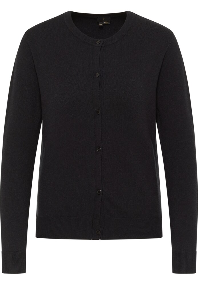 DreiMaster Klassik Kardigán 'Melegnano' Női fekete , Méret M-L