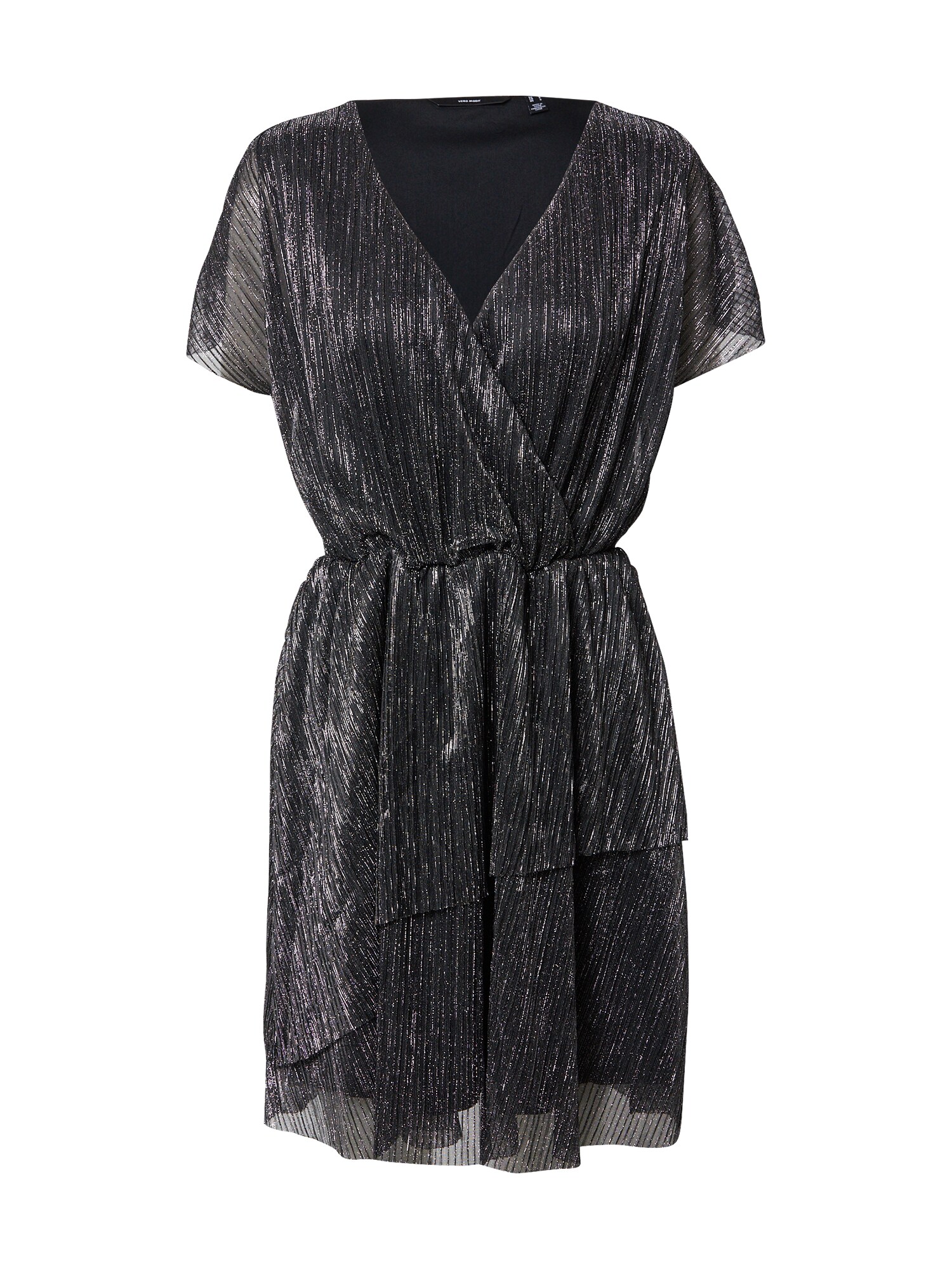 VERO MODA Suknelė  juoda / brokato spalva