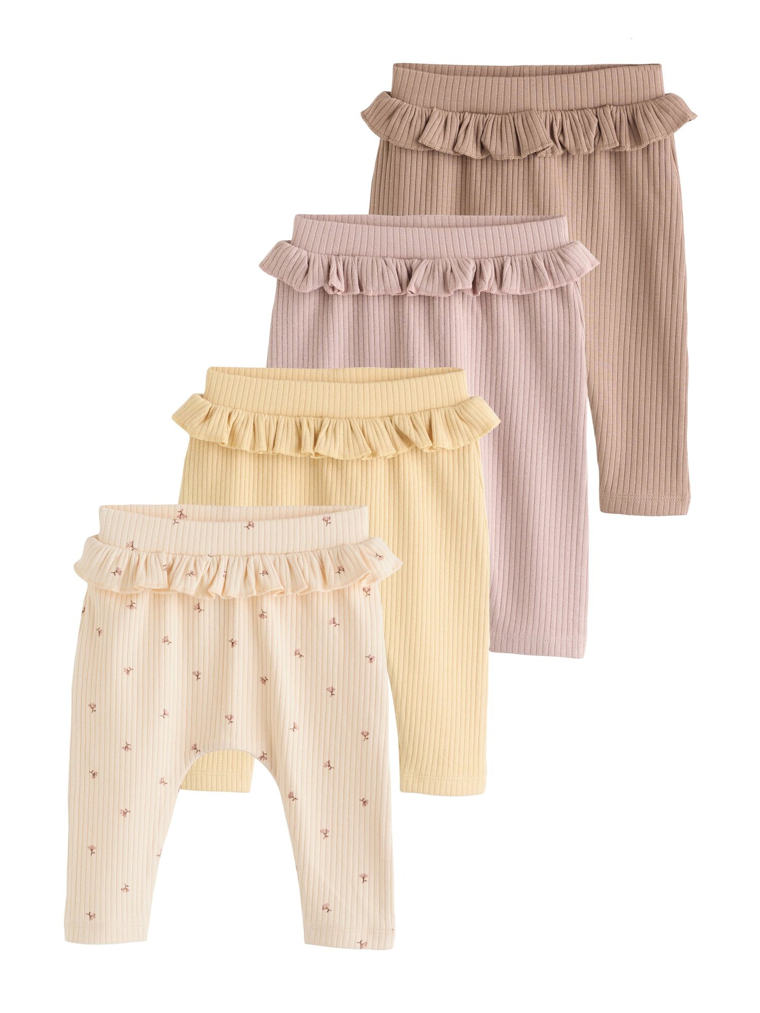 Next Leggings  bej deschis / lila / roz