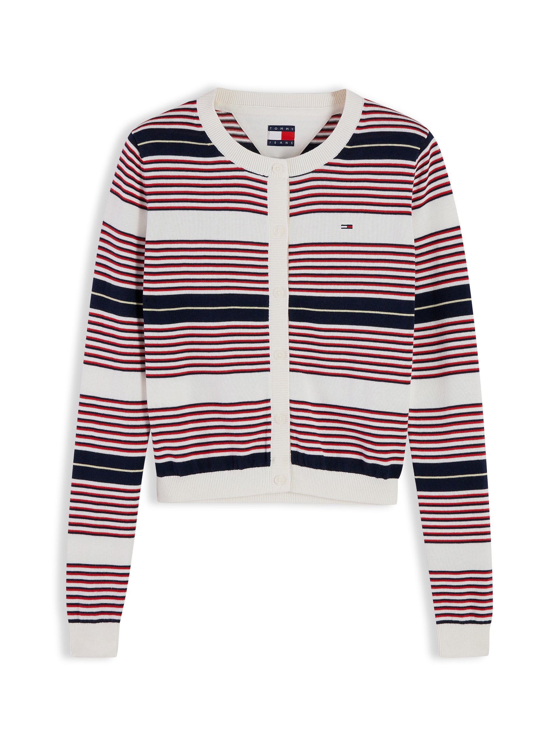 TOMMY JEANS Kofta 'Essential' marinblå / röd dam