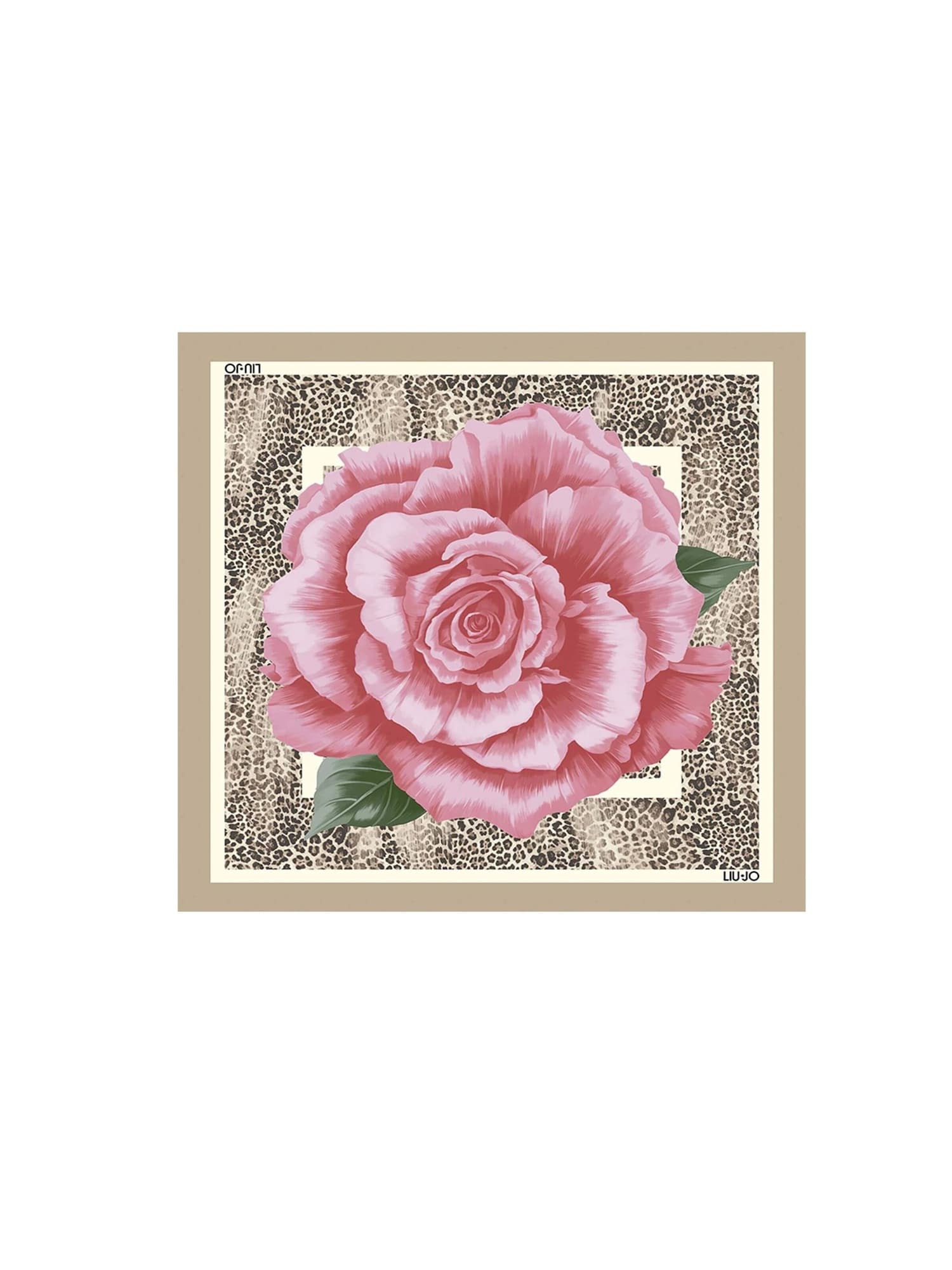 Liu Jo Fular 2A6053 T2745 bej / verde / rosé