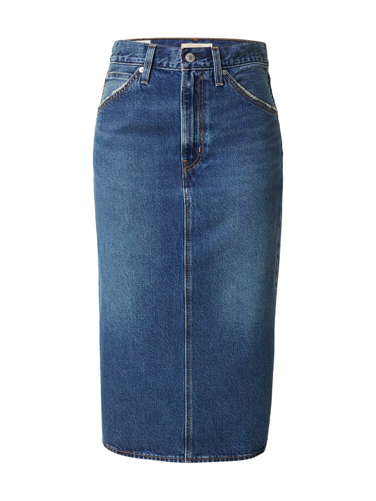 LEVI'S Szoknyák 'High Rise Back Slit Skirt' Női kék , Méret 32