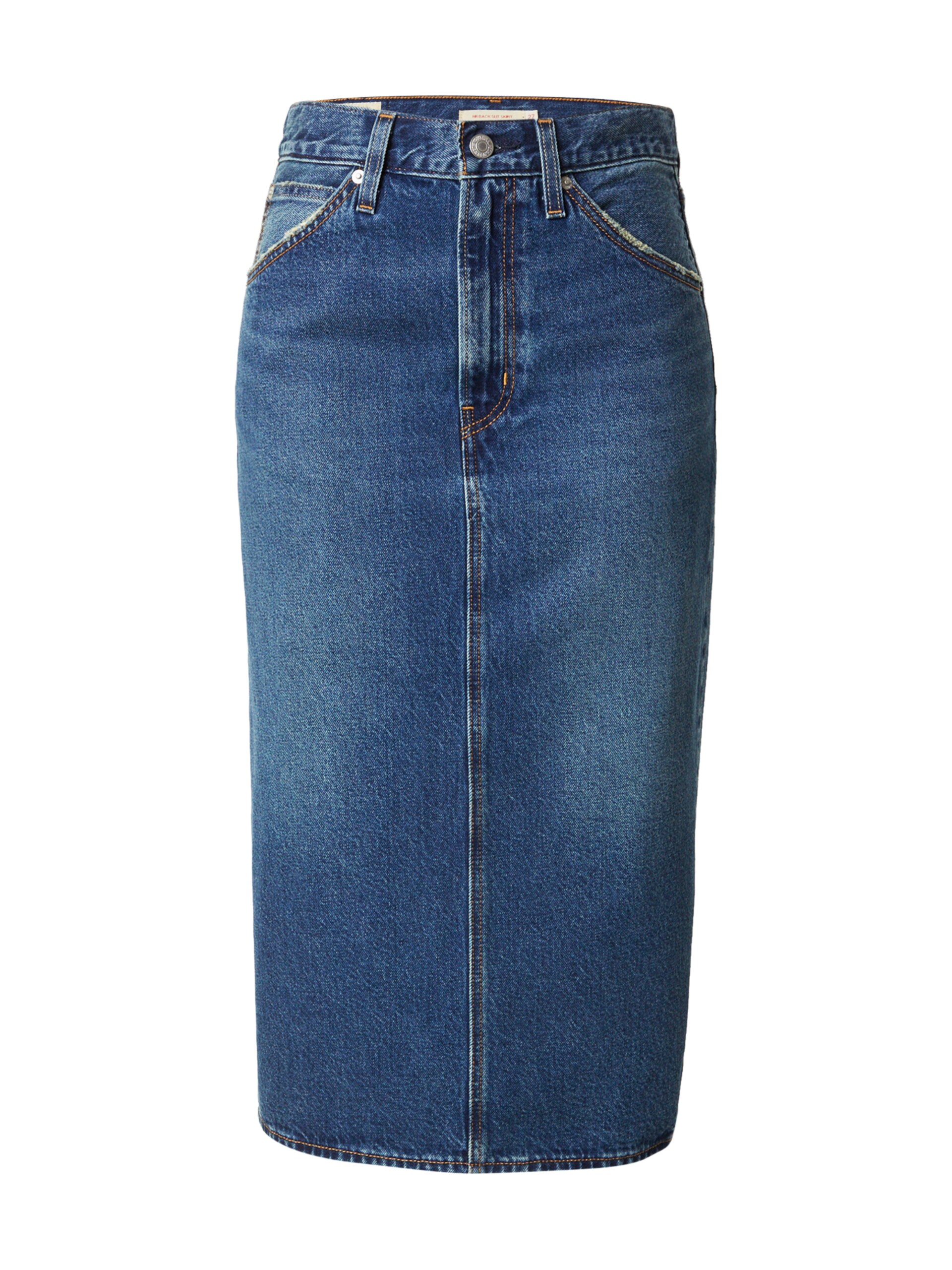 LEVIS ® Kjol 'High Rise Back Slit Skirt' dam