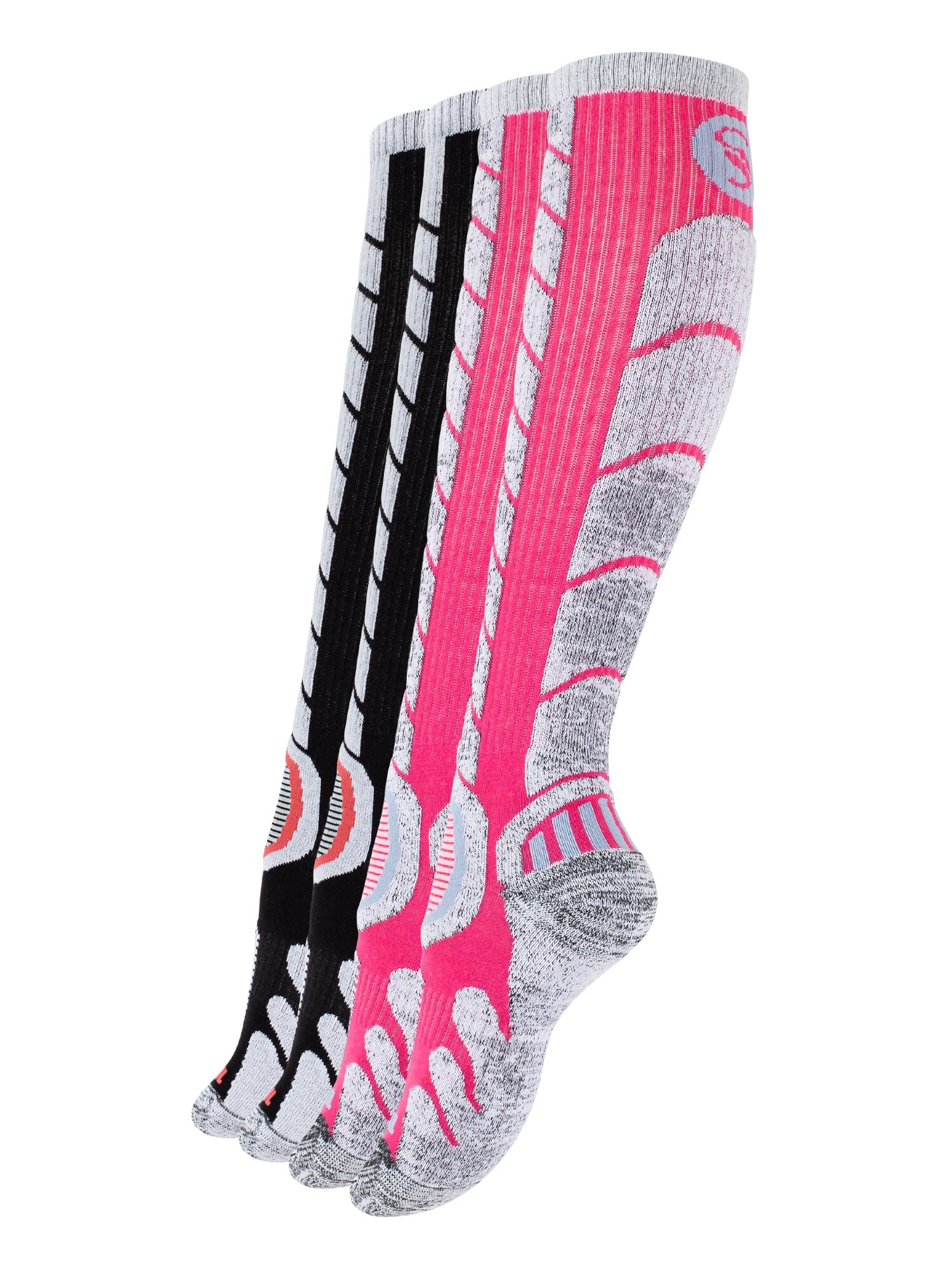 Stark Soul Calcetines deportivos  piedra / fucsia / negro