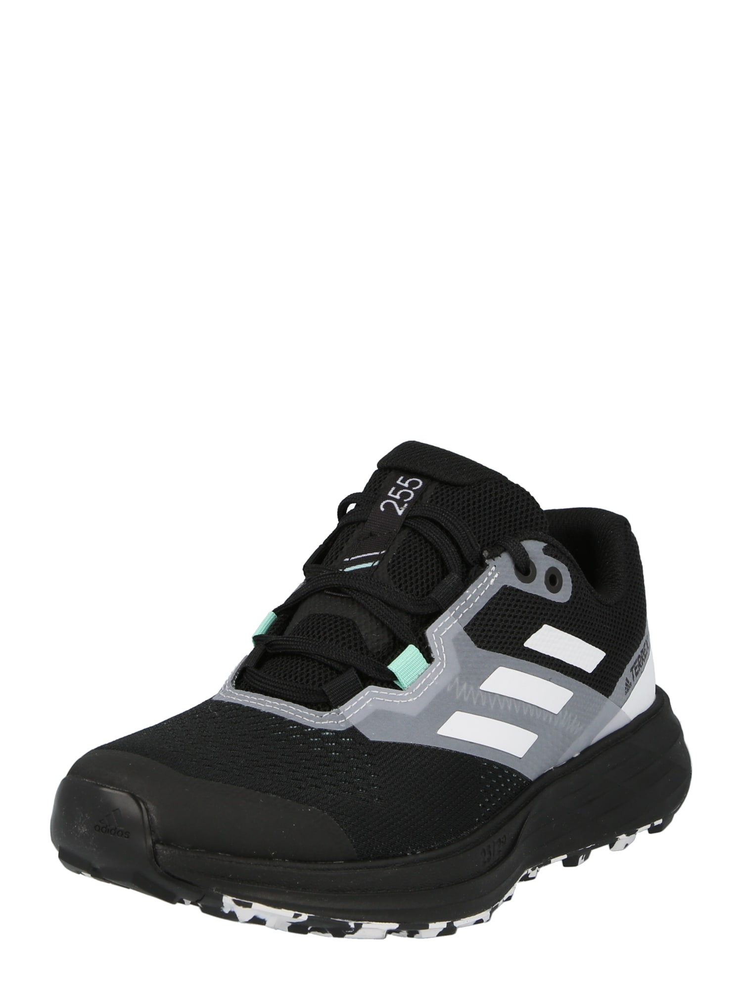 ADIDAS TERREX Bėgimo batai 'Two Flow' pilka / juoda / balta