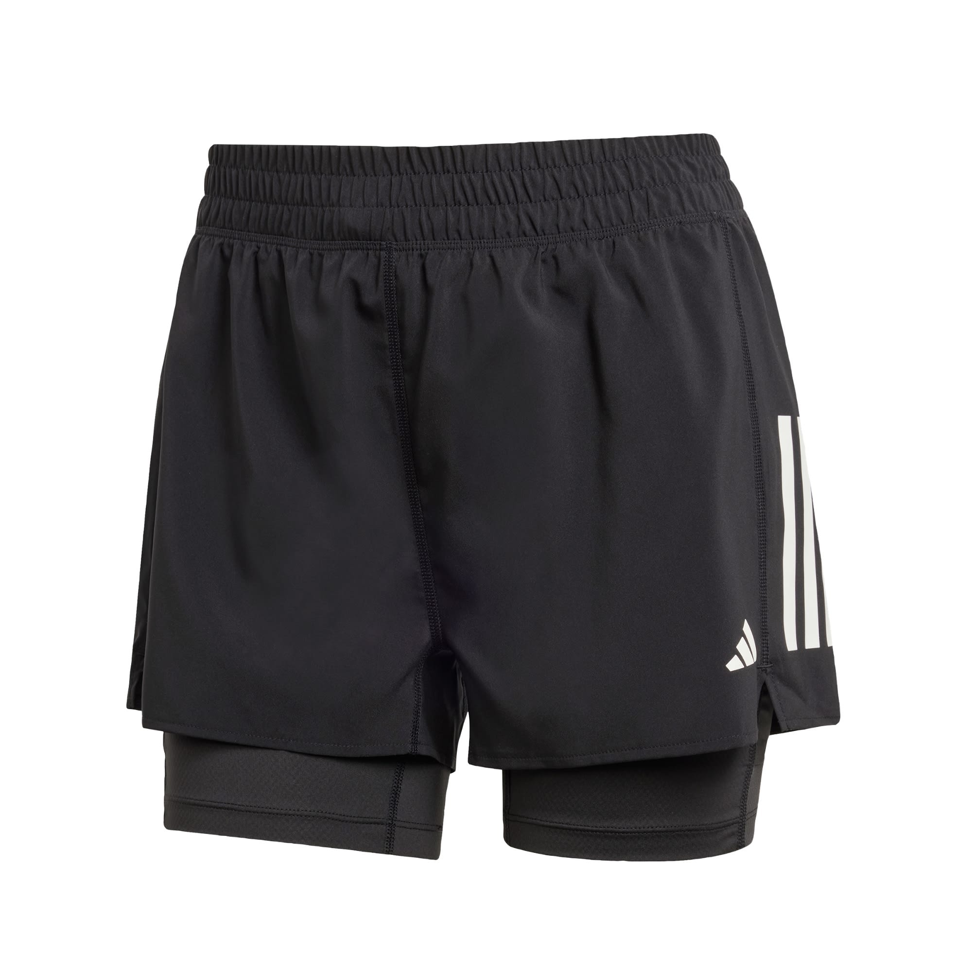 ADIDAS PERFORMANCE Pantaloni sport Own The Run  negru / alb
