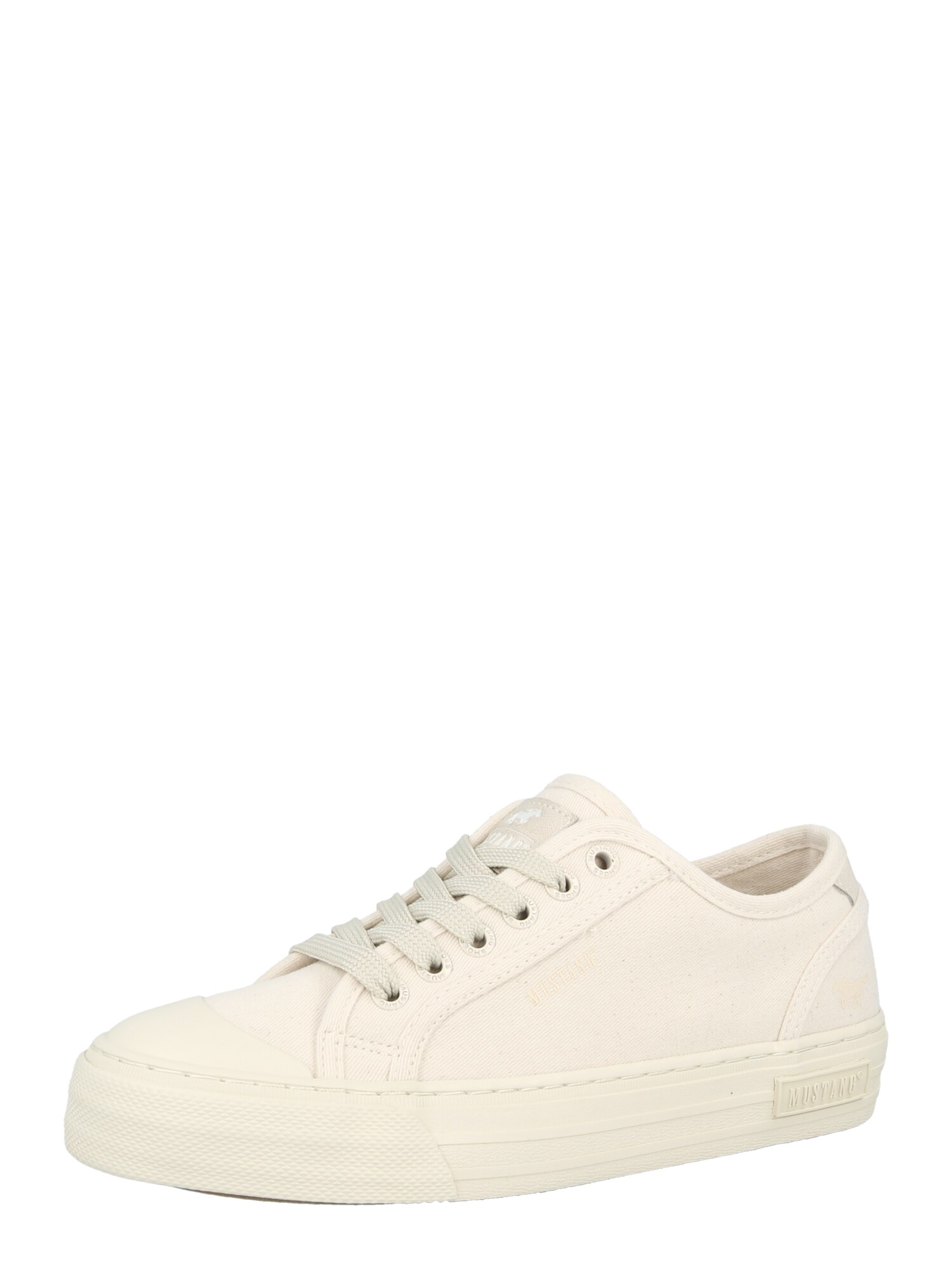 MUSTANG Sneaker low  alb murdar