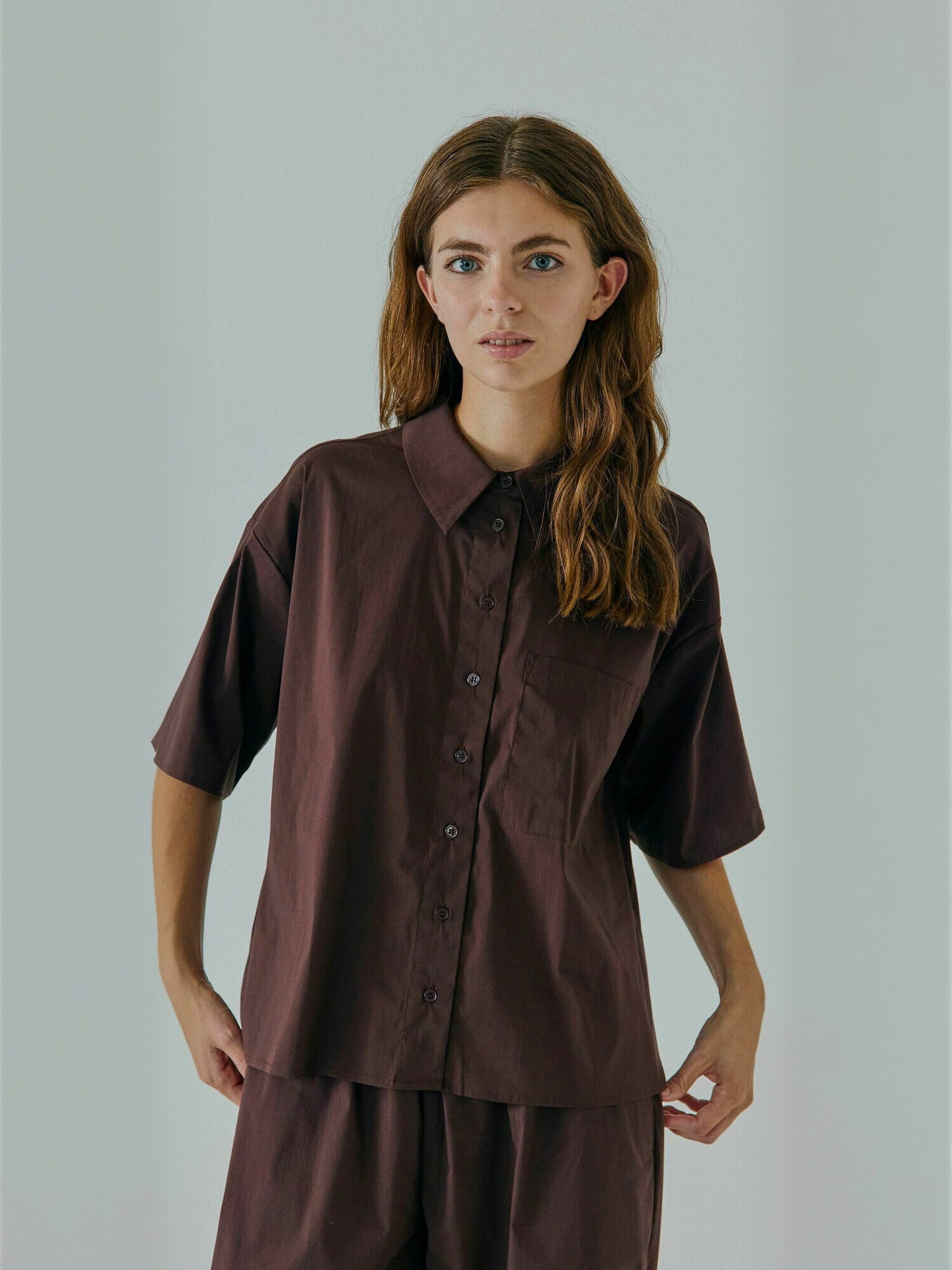 NORR Tricou  Otilia  maro închis