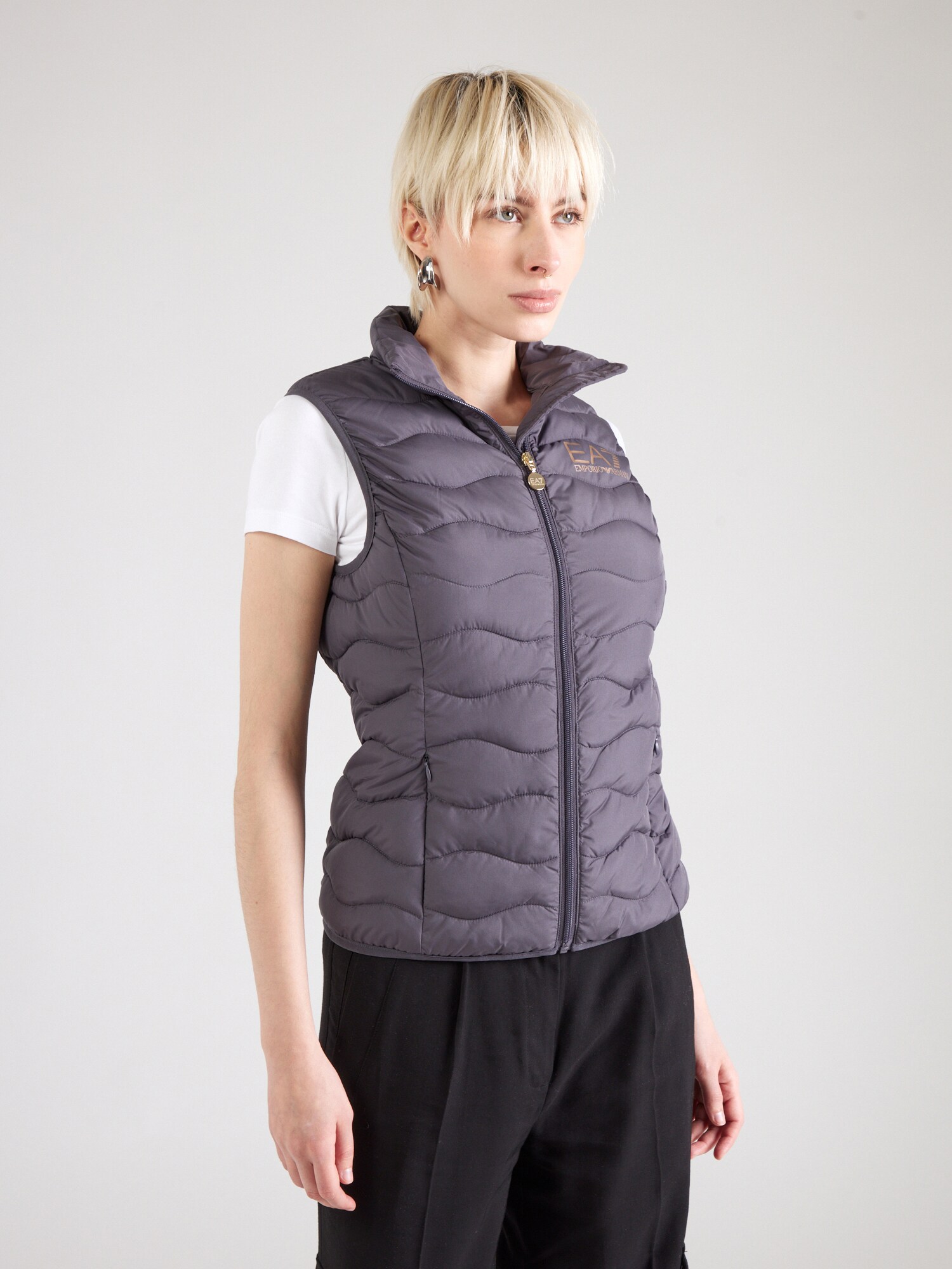 EA7 Emporio Armani Mellény  mokka / sötétszürke termék 2. képe