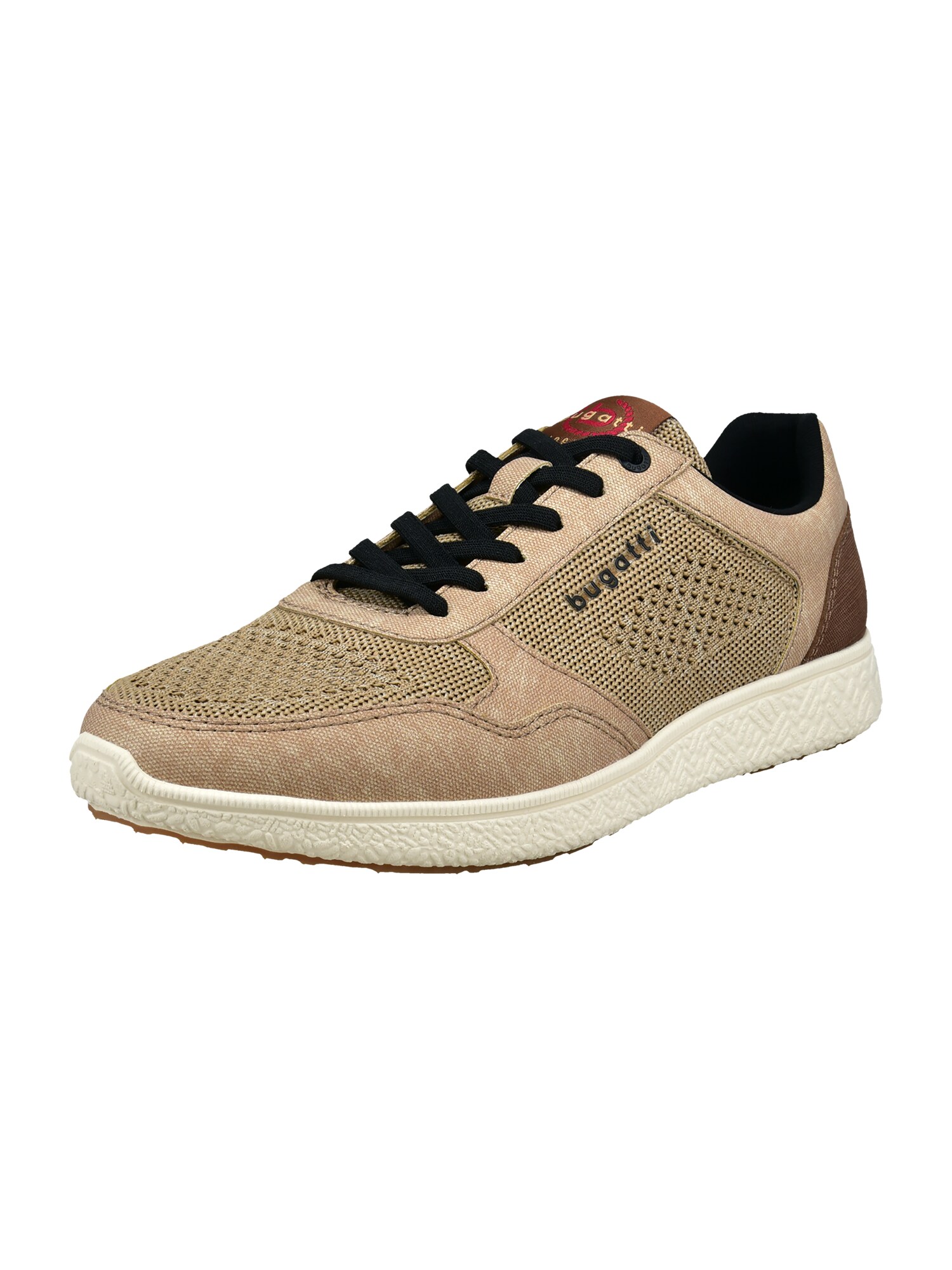 bugatti Sneaker low  bej / maro / negru