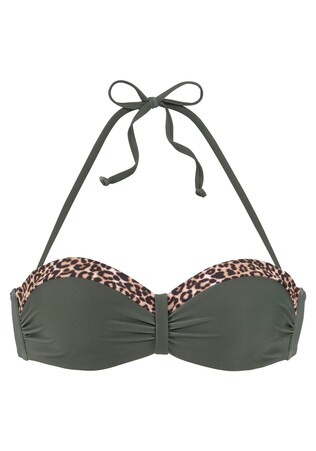 LASCANA, Bikini felső, zöld