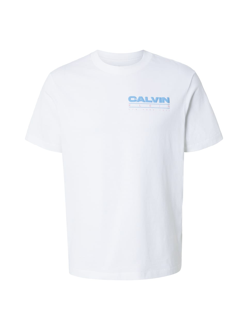 T-shirt ljusblå / melon
