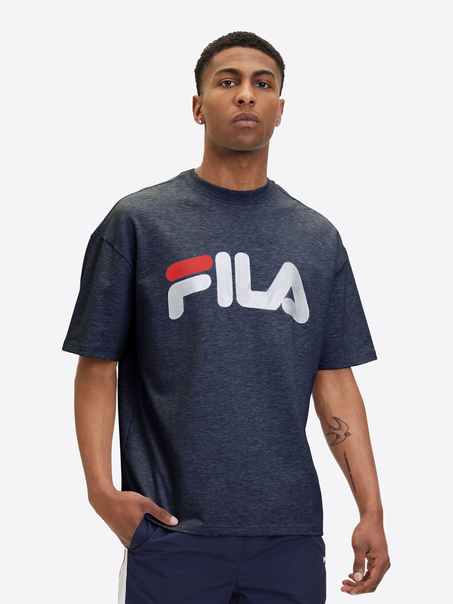 FILA Póló 'LOWELL'  kék / piros / fehér termék 2. képe