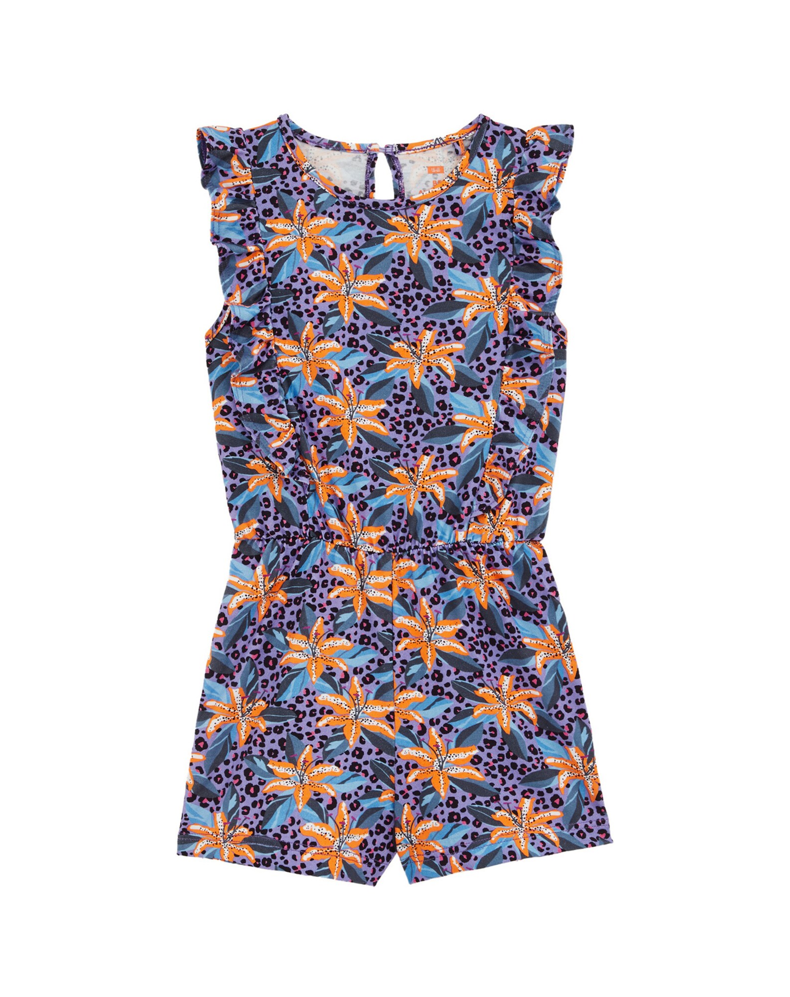 WE Fashion Kezeslábasok  lila / narancs / fekete / fehér akciós termékkép 1