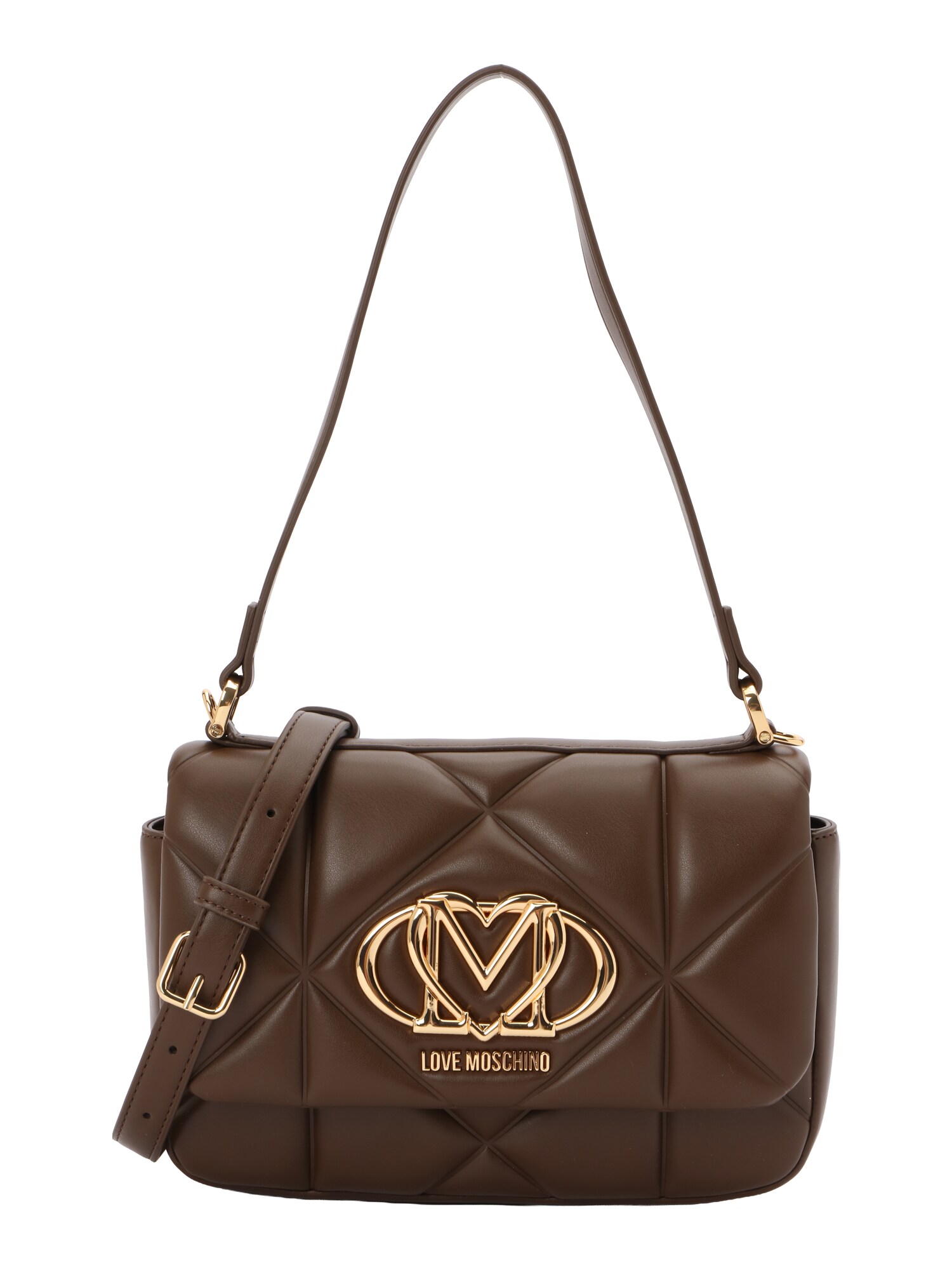Love Moschino Kabelka na rameno  hnedá