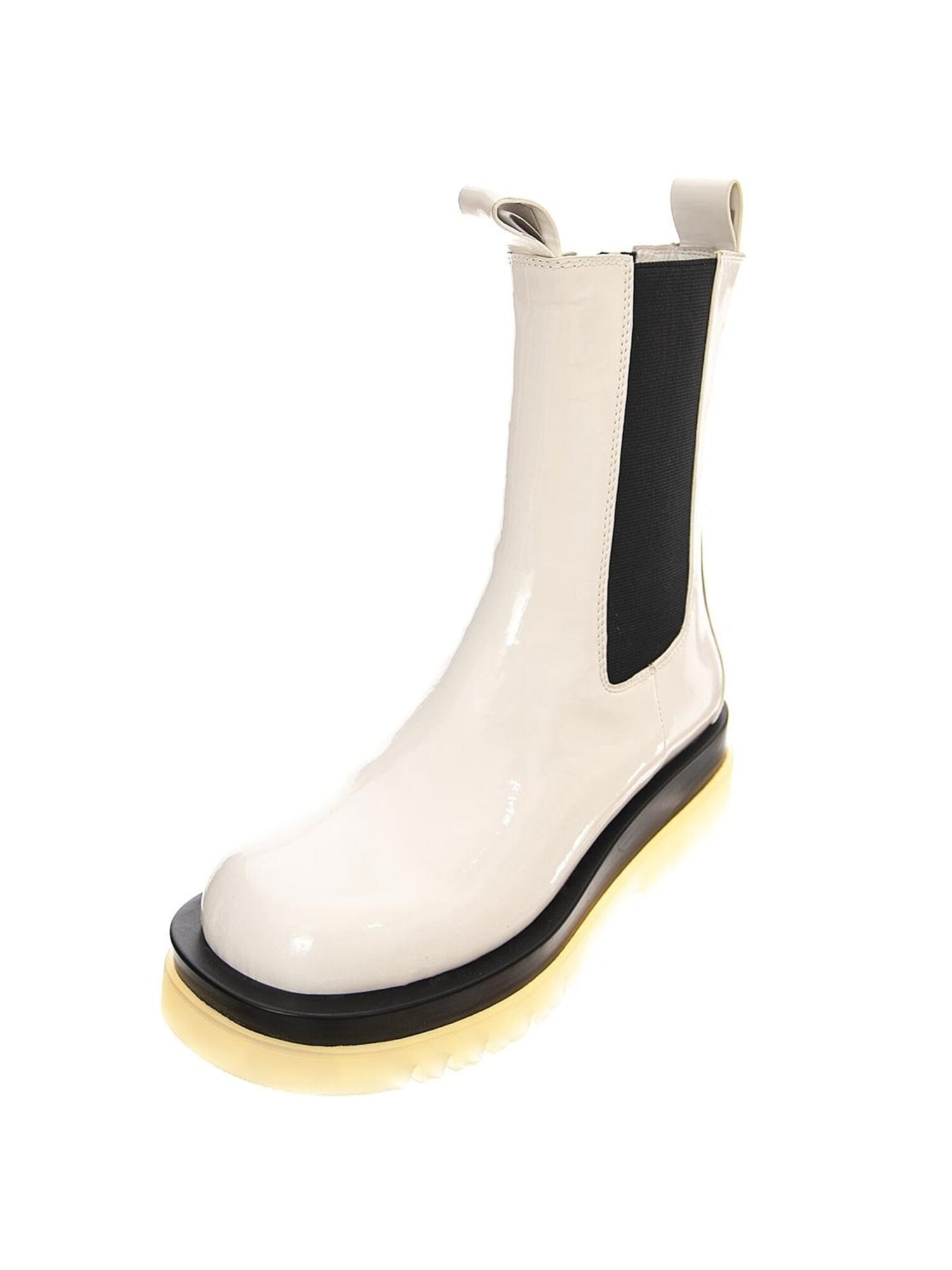 Jeffrey Campbell Laarzen 'Tanked-Cb' wit