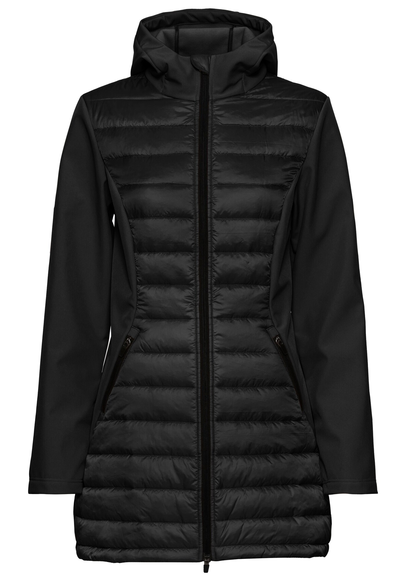 VIVANCE Geacă de primăvară-toamnă  negru