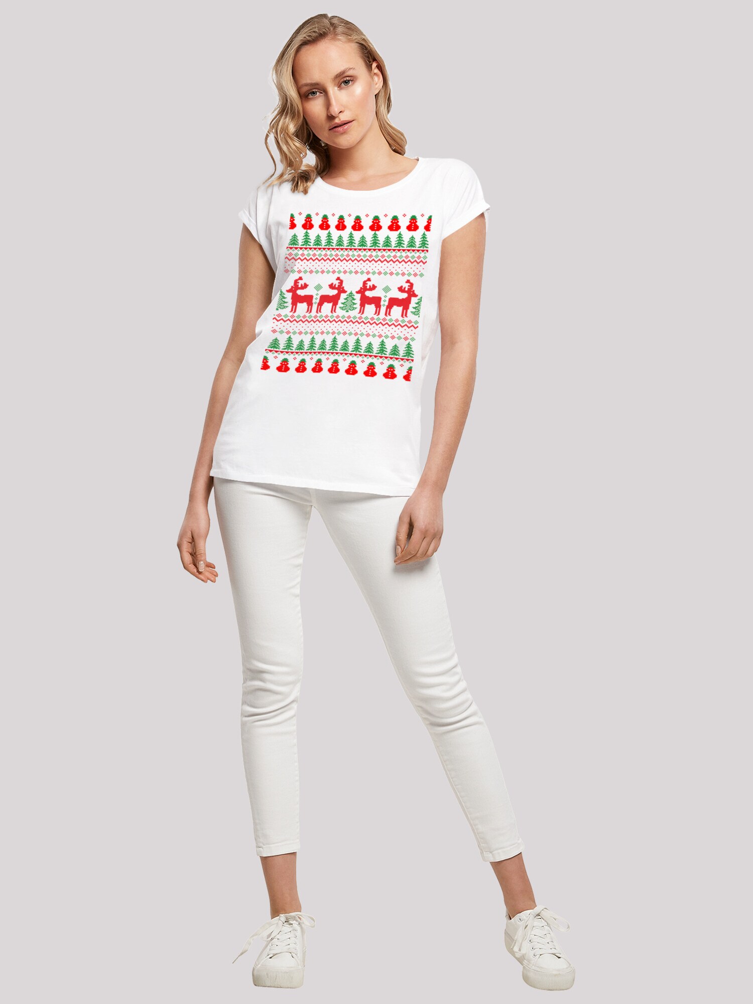 Thumbnail - Shirt 'Christmas Reindeers'