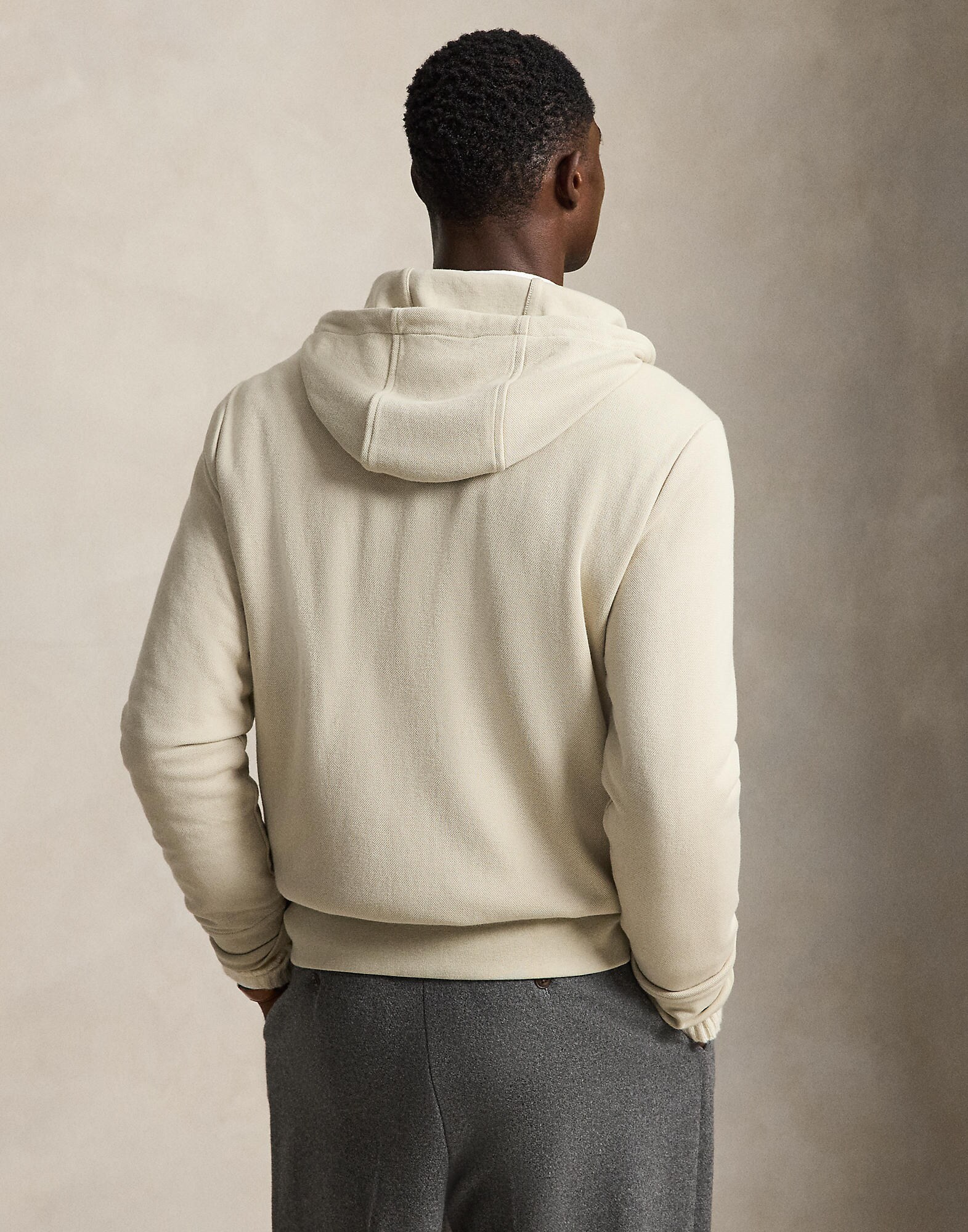 Polo Ralph Lauren Sudadera con cremallera greige – imagen 7