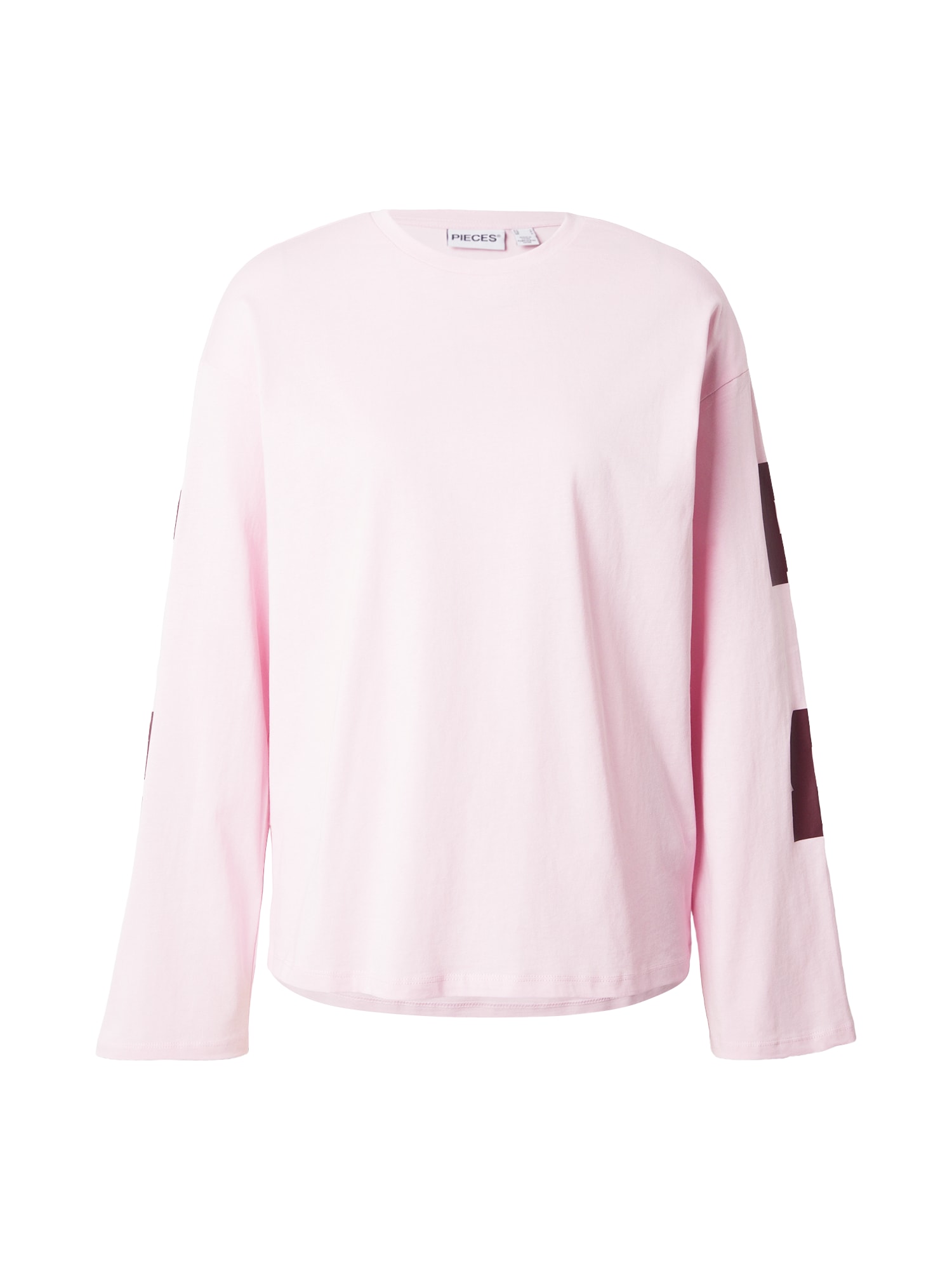 PIECES Tricou PCRIA FANY rosé / roșu carmin