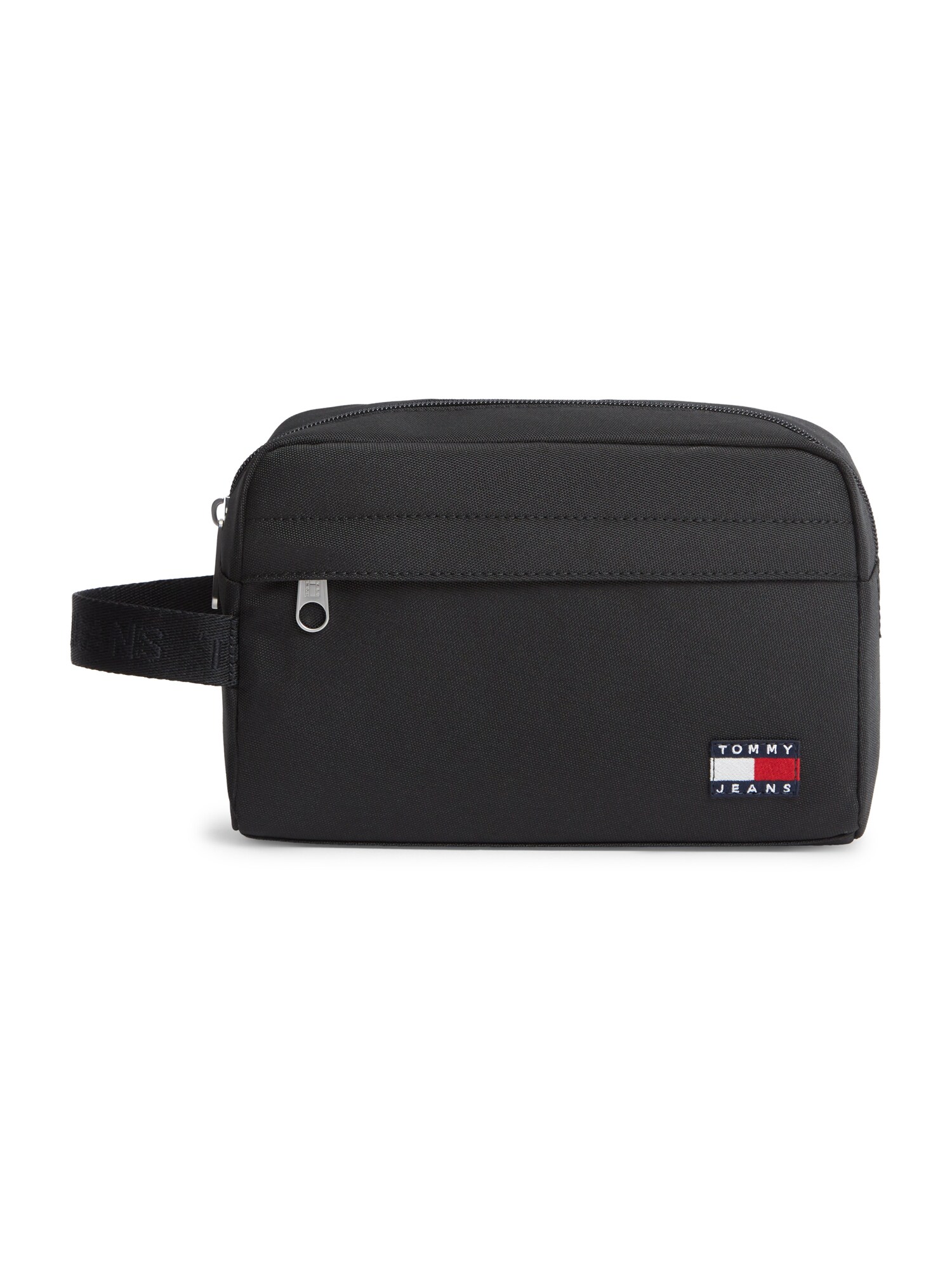 Tommy Jeans Toaletna torbica 'Essential Logo Strap'  črna