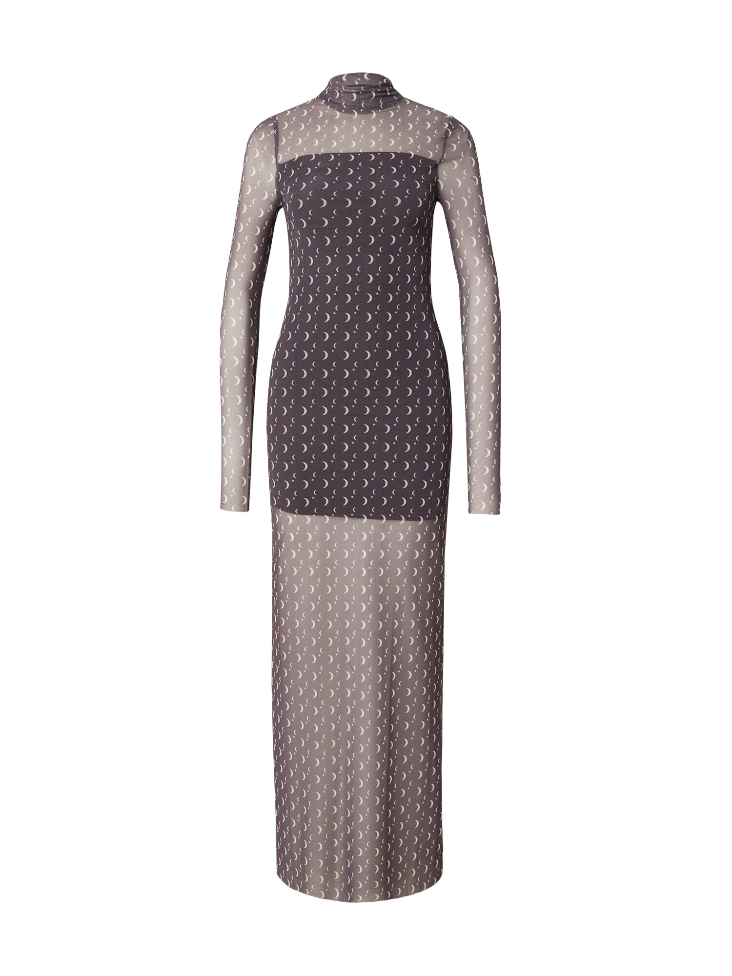 Noisy may Rochie NMLUNA  gri închis / alb