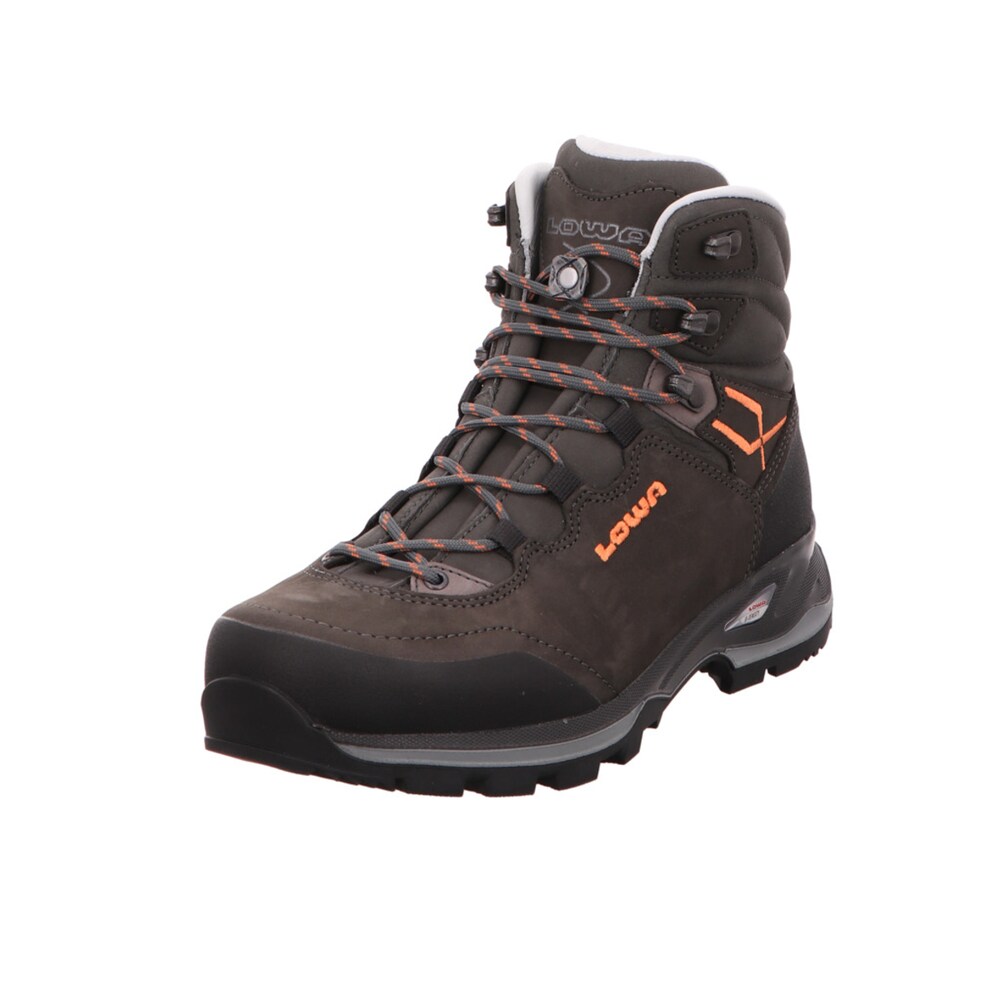 LOWA Boots 'Lady Light' Damen Größe 39.5 taupe / neonorange / schwarz