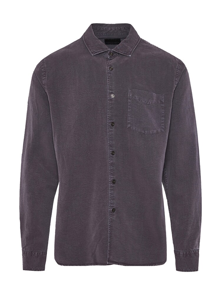 Funky Buddha Hemd Herren Größe S grau