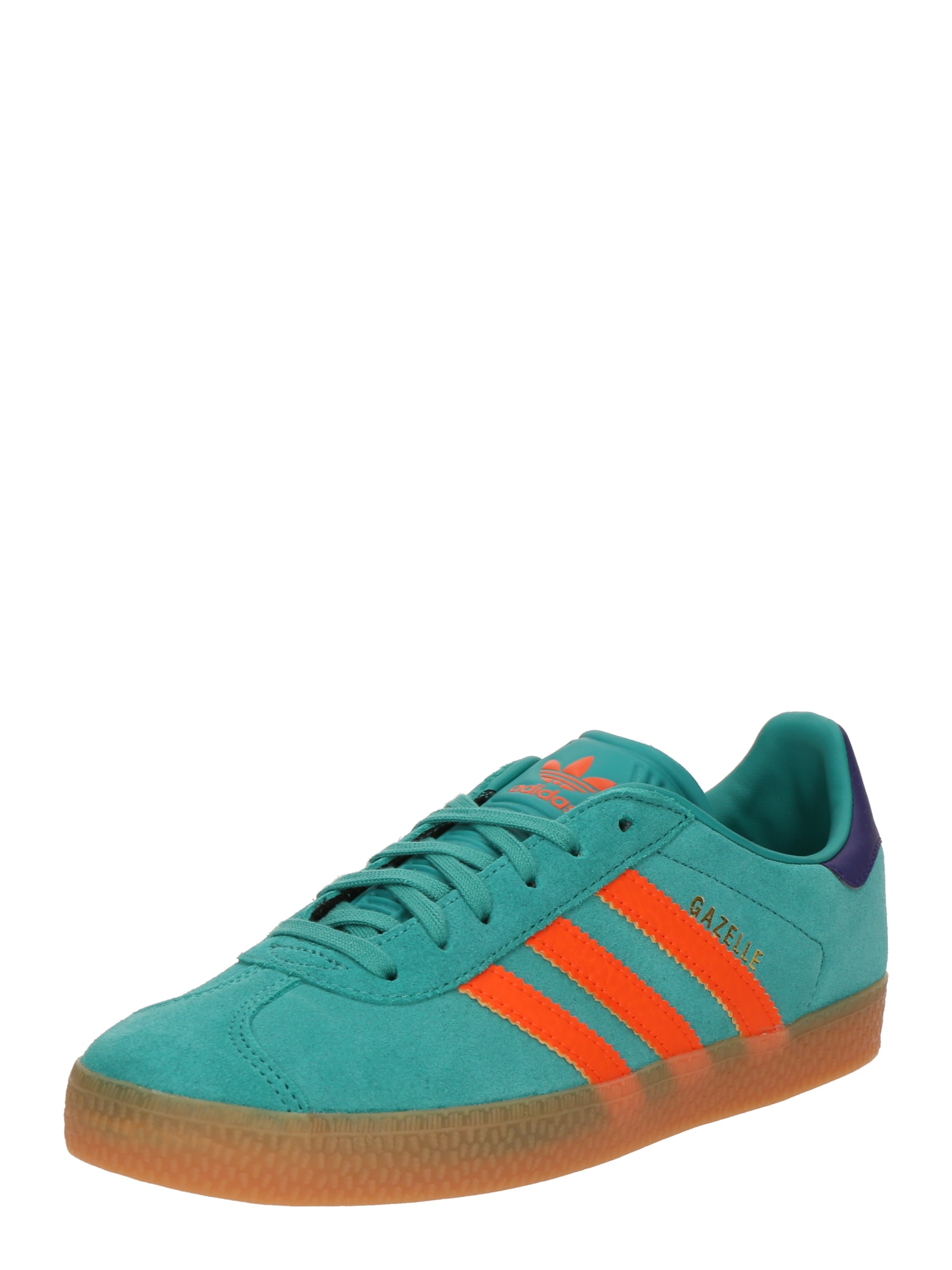 ADIDAS ORIGINALS Sneaker Gazelle  albastru închis / verde smarald / portocaliu neon