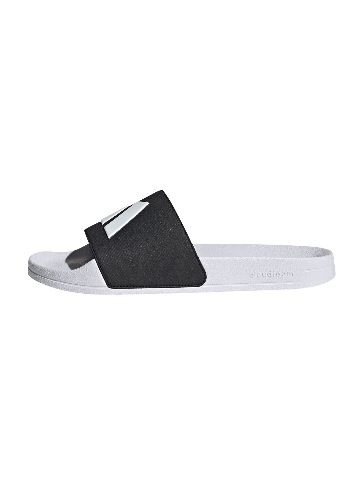 ADIDAS SPORTSWEAR Šľapky 'Adilette'  čierna / biela