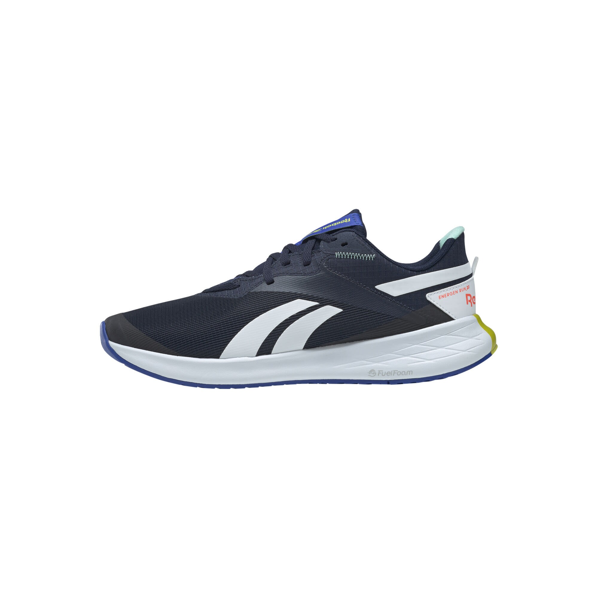 Reebok Sport Bėgimo batai 'Energen Run 2' juoda / balta / oranžinė / tamsiai mėlyna