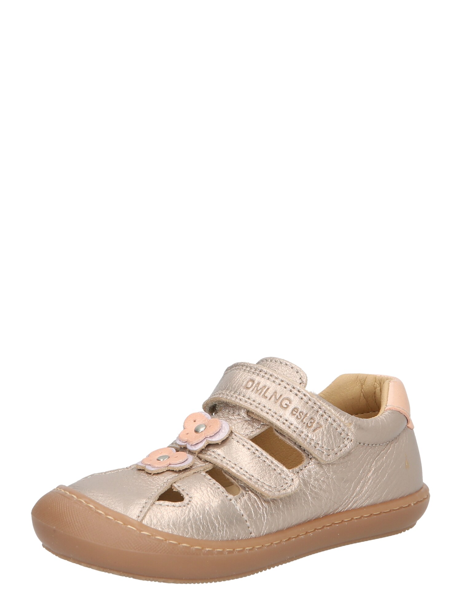 Däumling Sandália  ouro / cor-de-rosa