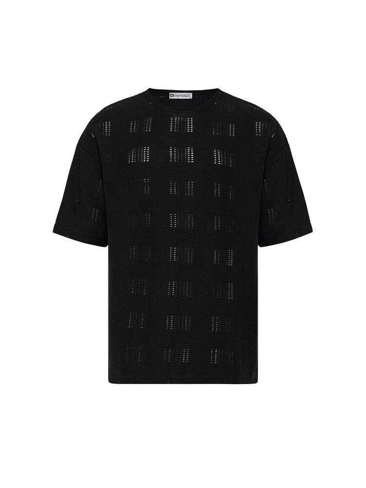 Dandalo Póló Férfi fekete , Méret XXL