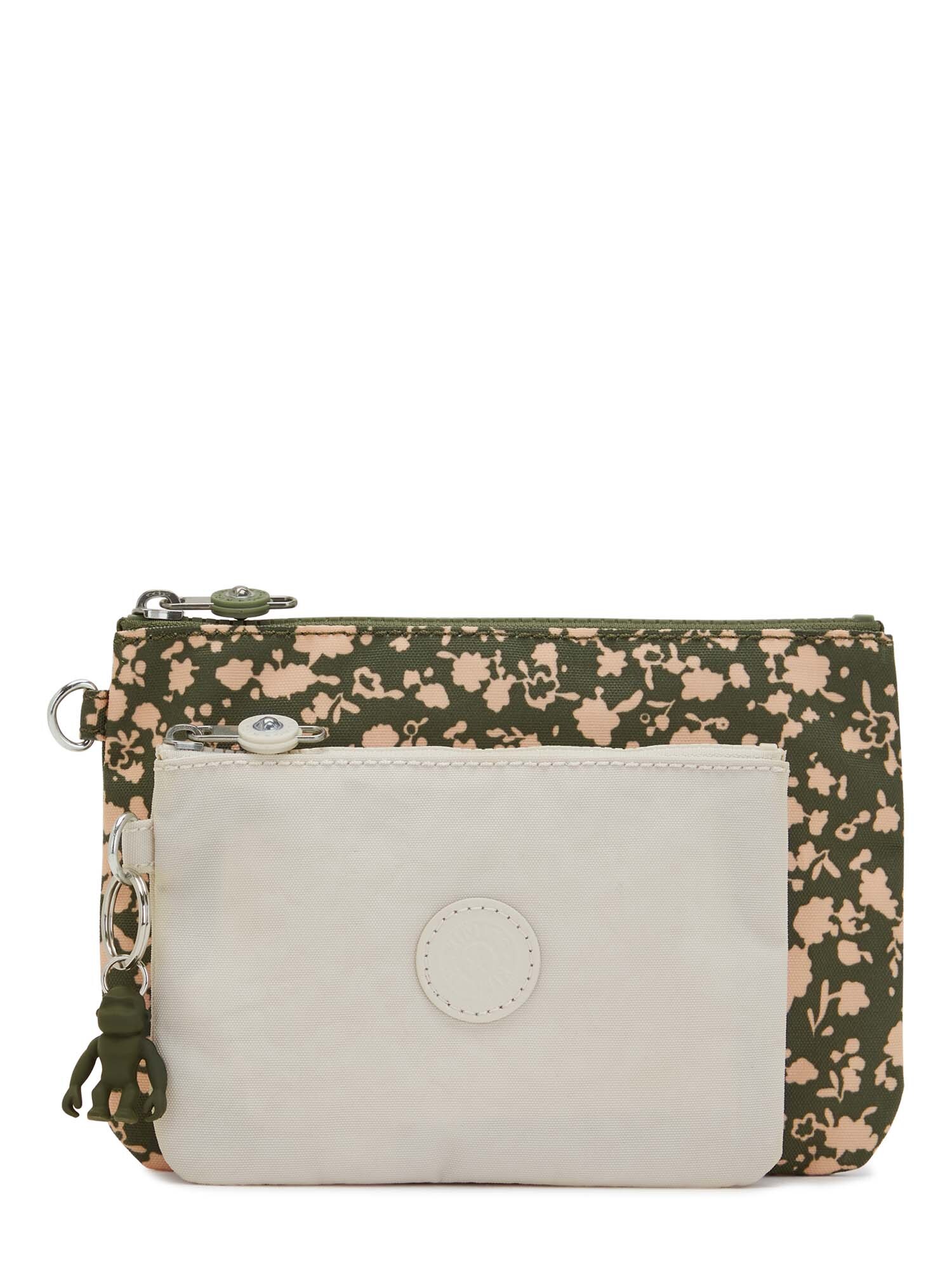 KIPLING Несесер 'DUO POUCH'  жълто / сиво-бежово / черно