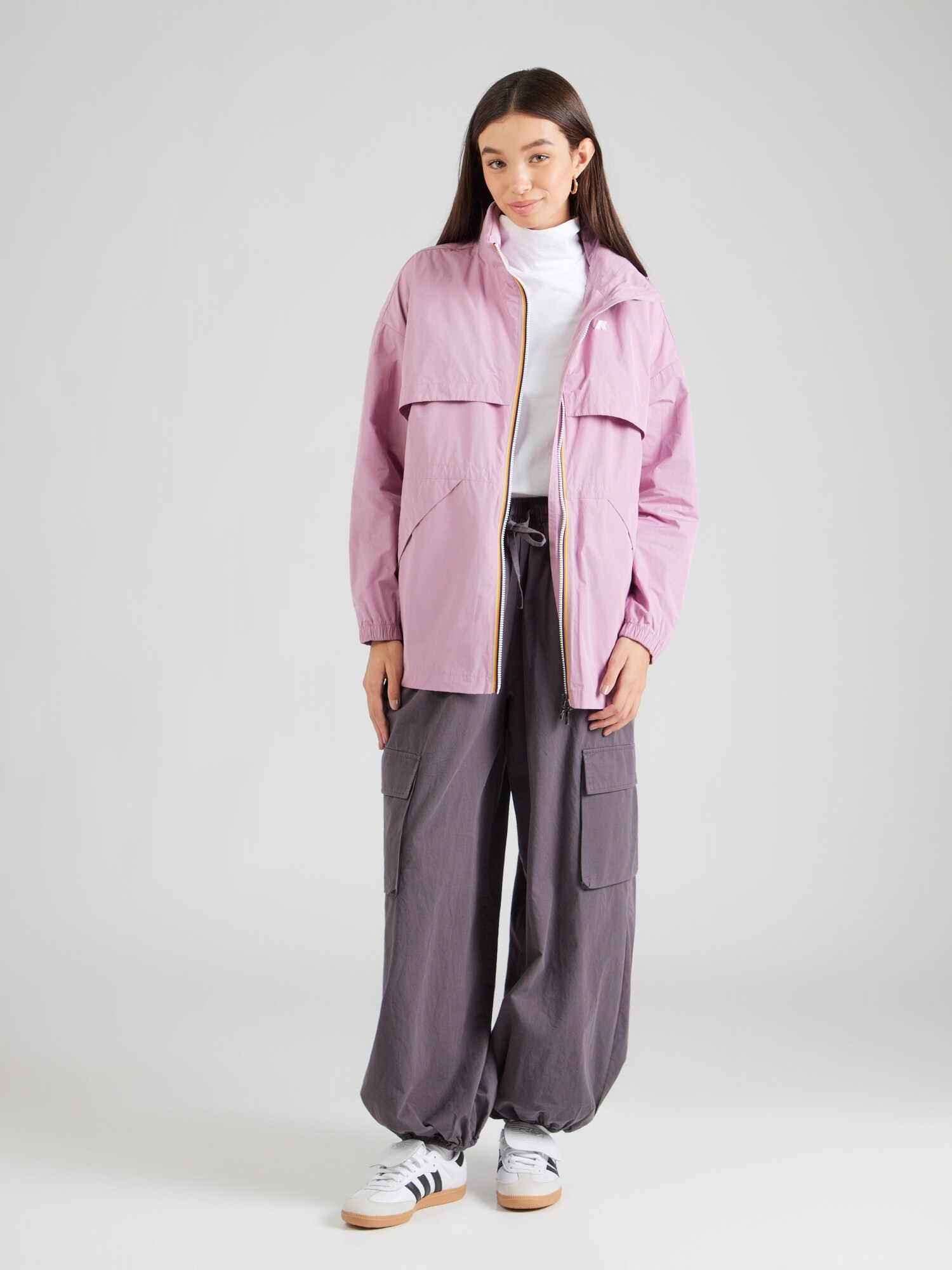 K-Way Chaqueta de entretiempo 'AUBELINE MEMORY TOUCH'  lavanda – imagen 4