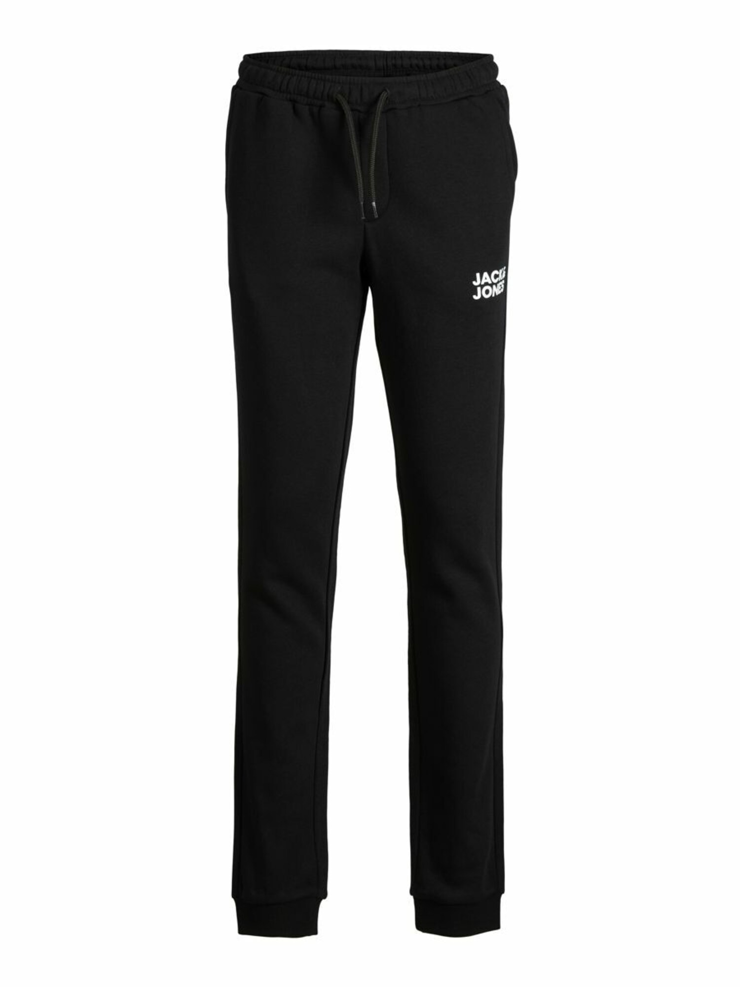 Jack & Jones Junior Pantaloni JJIGORDON  negru / alb