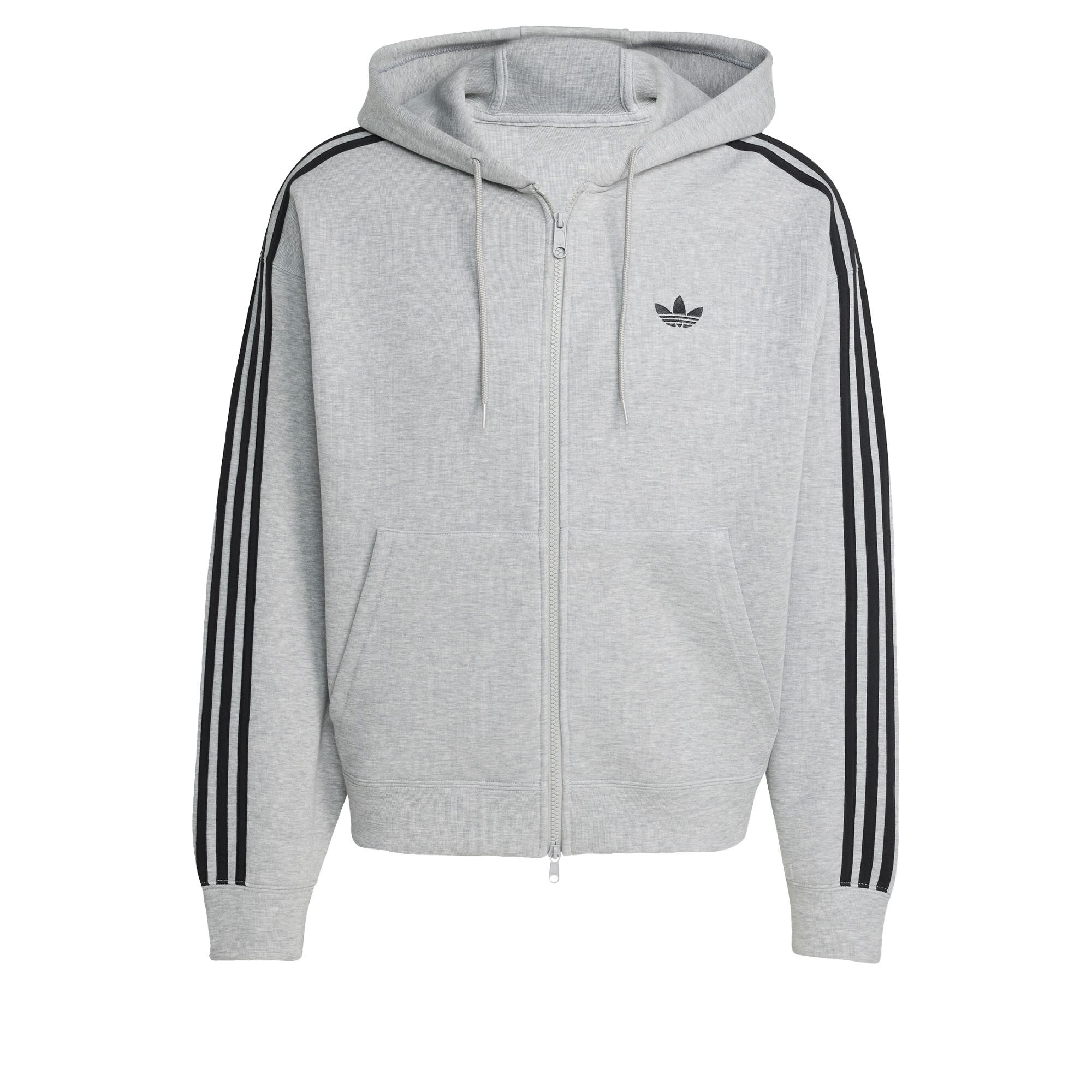 ADIDAS ORIGINALS Tréning dzseki 'Adicolor Spacer'  szürke melír / fekete akciós termékkép 1