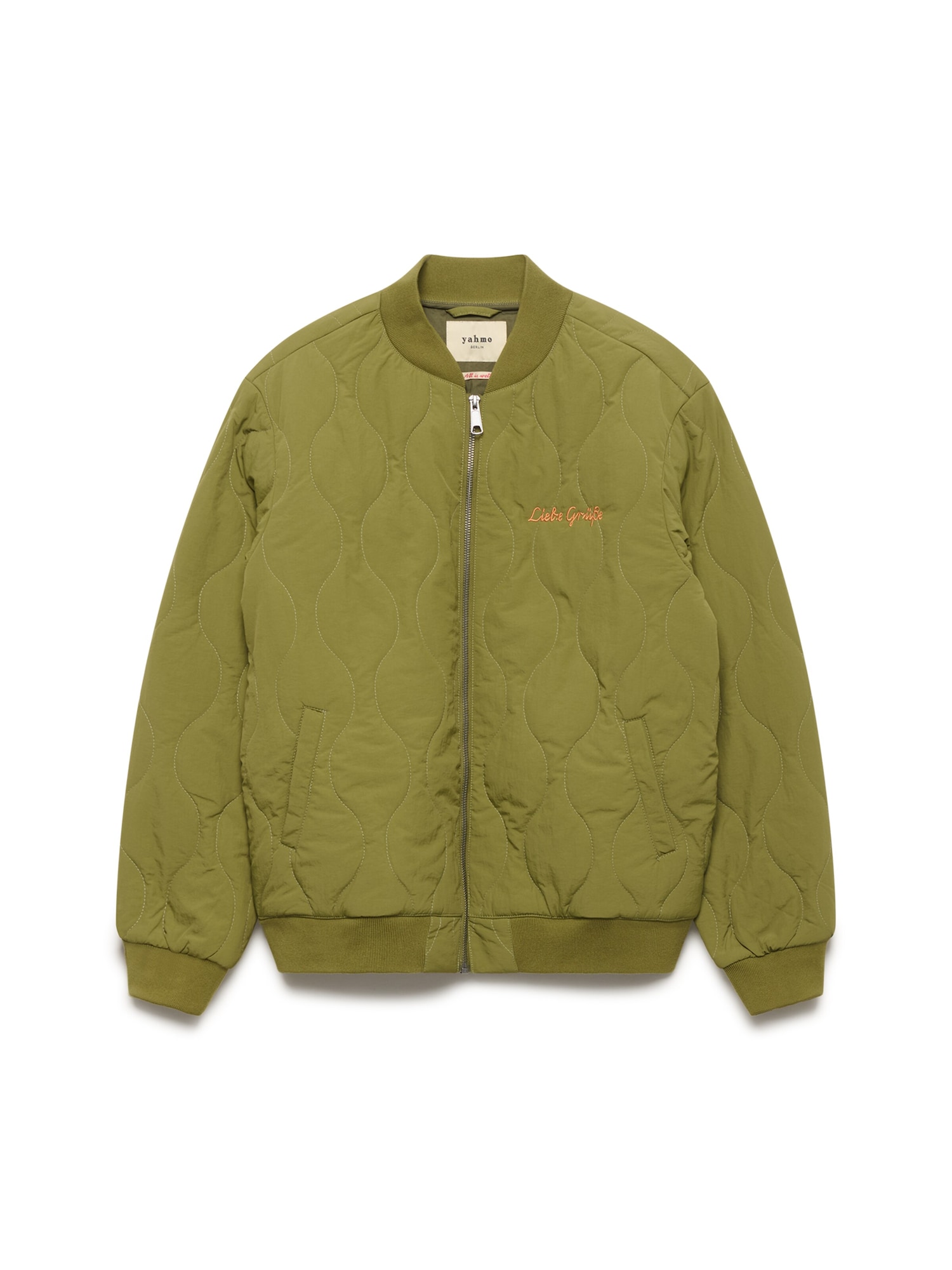 Yahmo Chaqueta de entretiempo 'Trudi'  oliva
