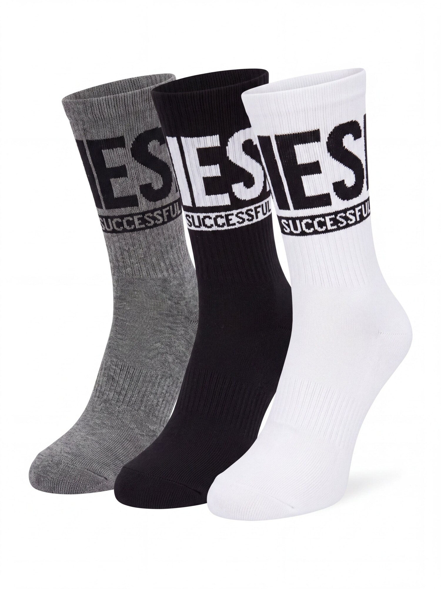 DIESEL Calcetines 'Diesel - Socken - SKM-RAY-3PACK-CUSHIONED (3er Pack)'  mezcla de colores