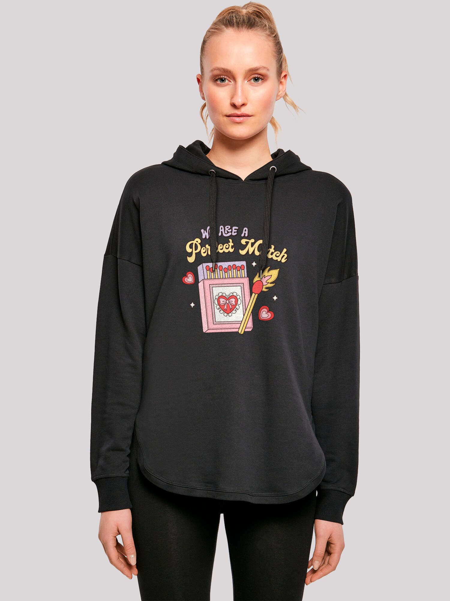 Thumbnail - F4NT4STIC Sweatshirt We Are A Perfect Match Love
