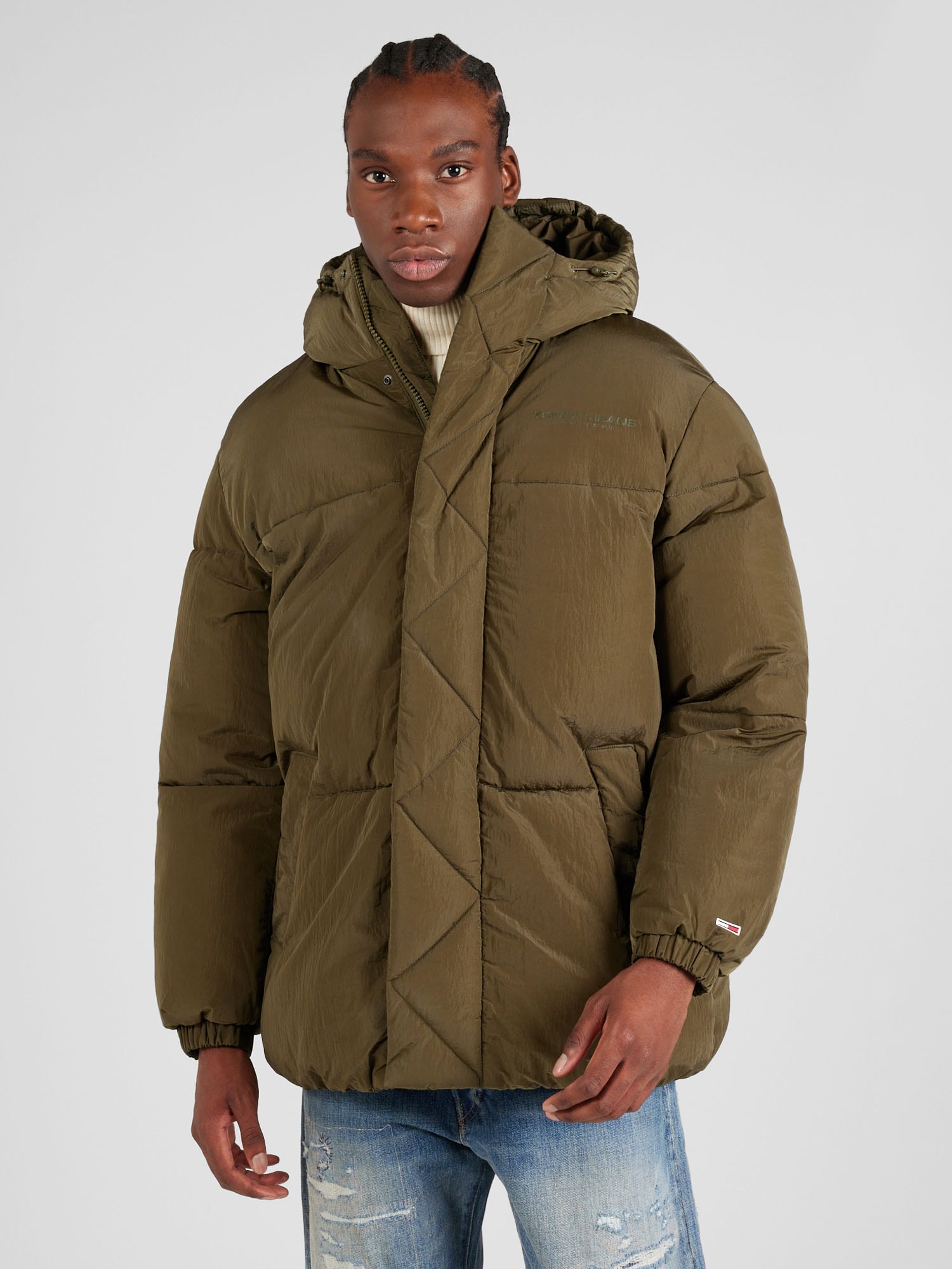 Tommy Jeans Téli dzseki  khaki termék 2. képe